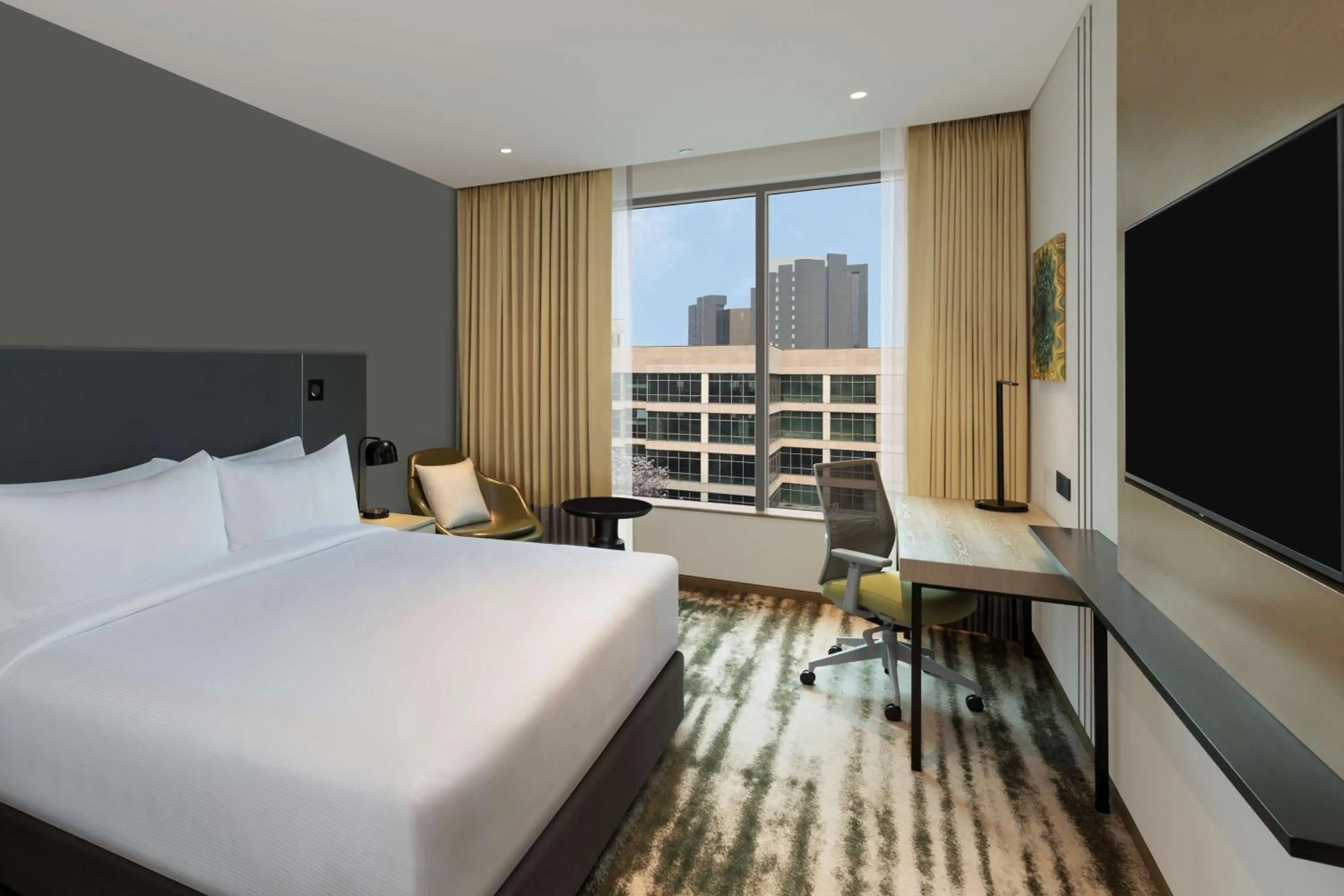 Bed in Hilton Garden Inn Bengaluru Embassy Manyata Business Park