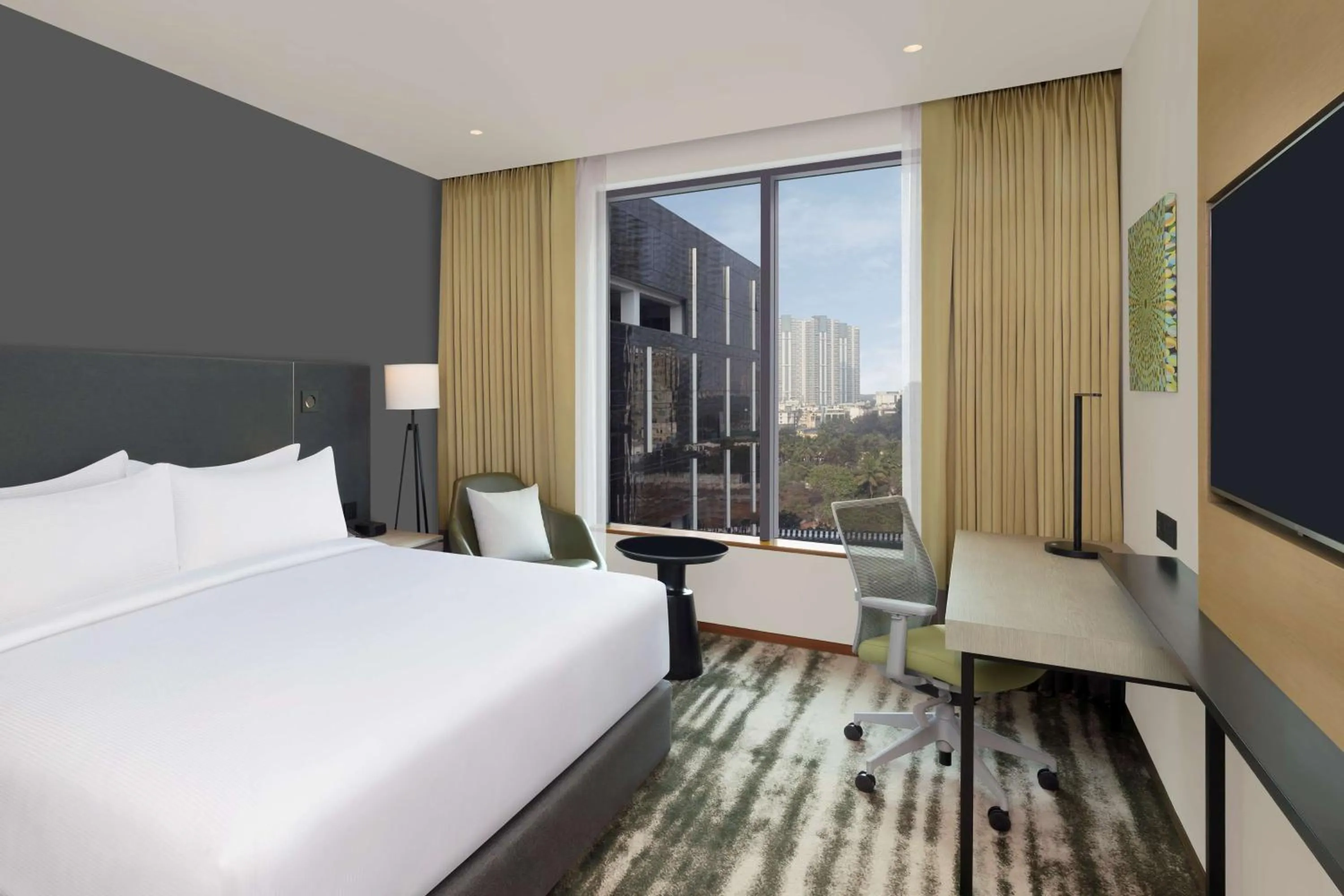 Bed in Hilton Garden Inn Bengaluru Embassy Manyata Business Park