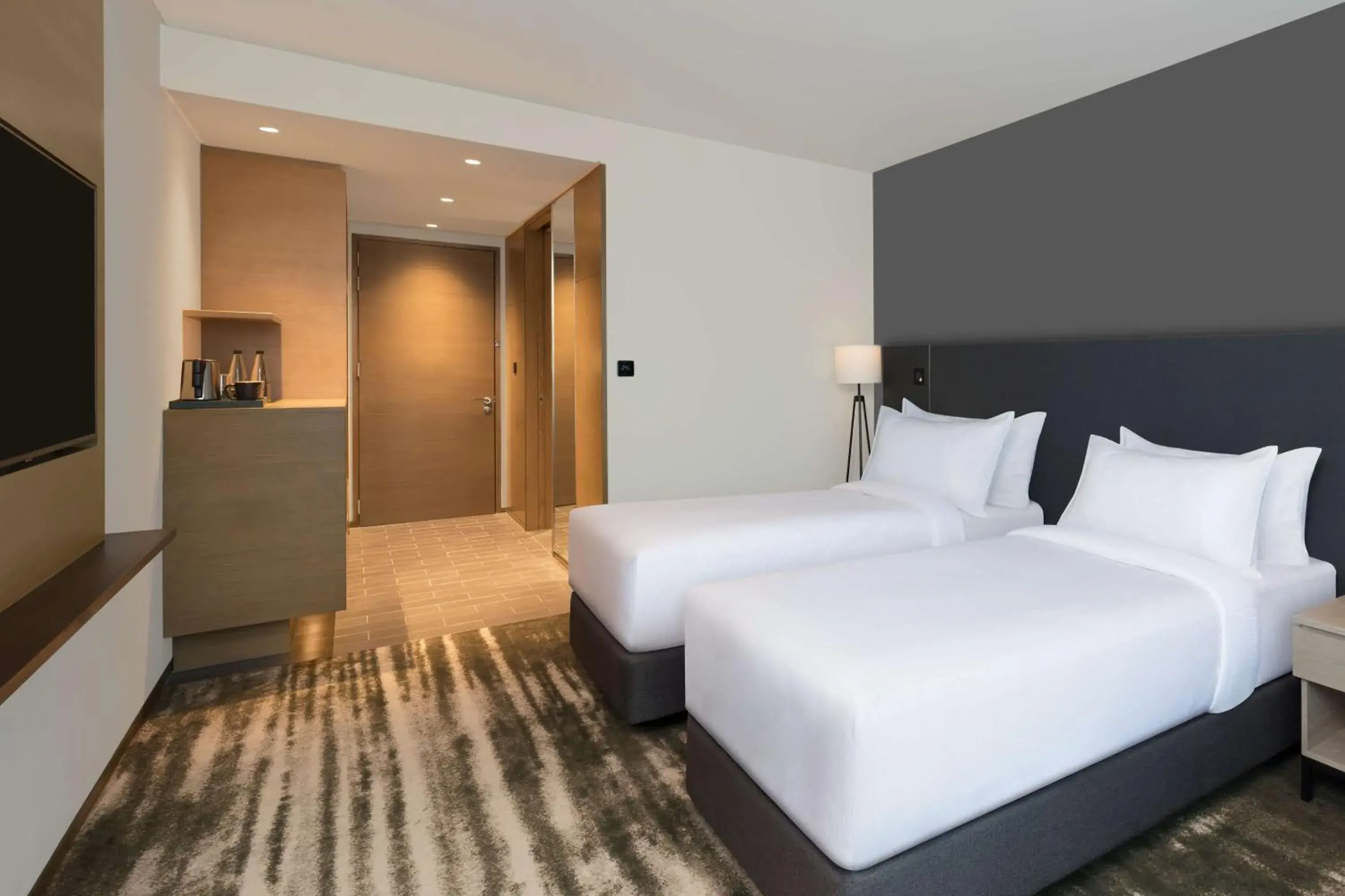 Deluxe Twin Room with Two Twin Beds in Hilton Garden Inn Bengaluru Embassy Manyata Business Park Deluxe Twin Room with Two Twin Beds in Hilton Garden Inn Bengaluru Embassy Manyata Business Park