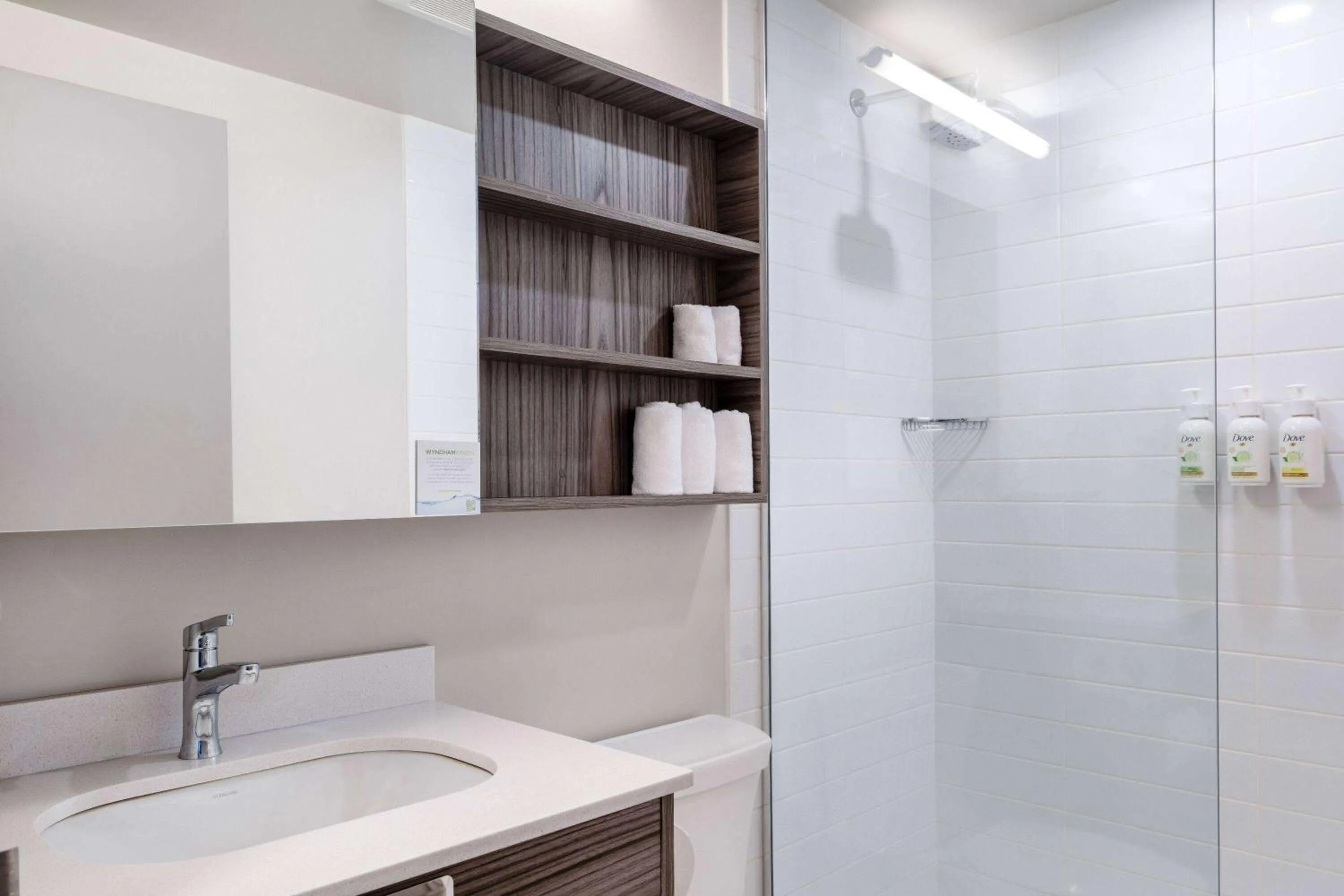 Bathroom in Microtel Inn & Suites by Wyndham Kanata Ottawa West