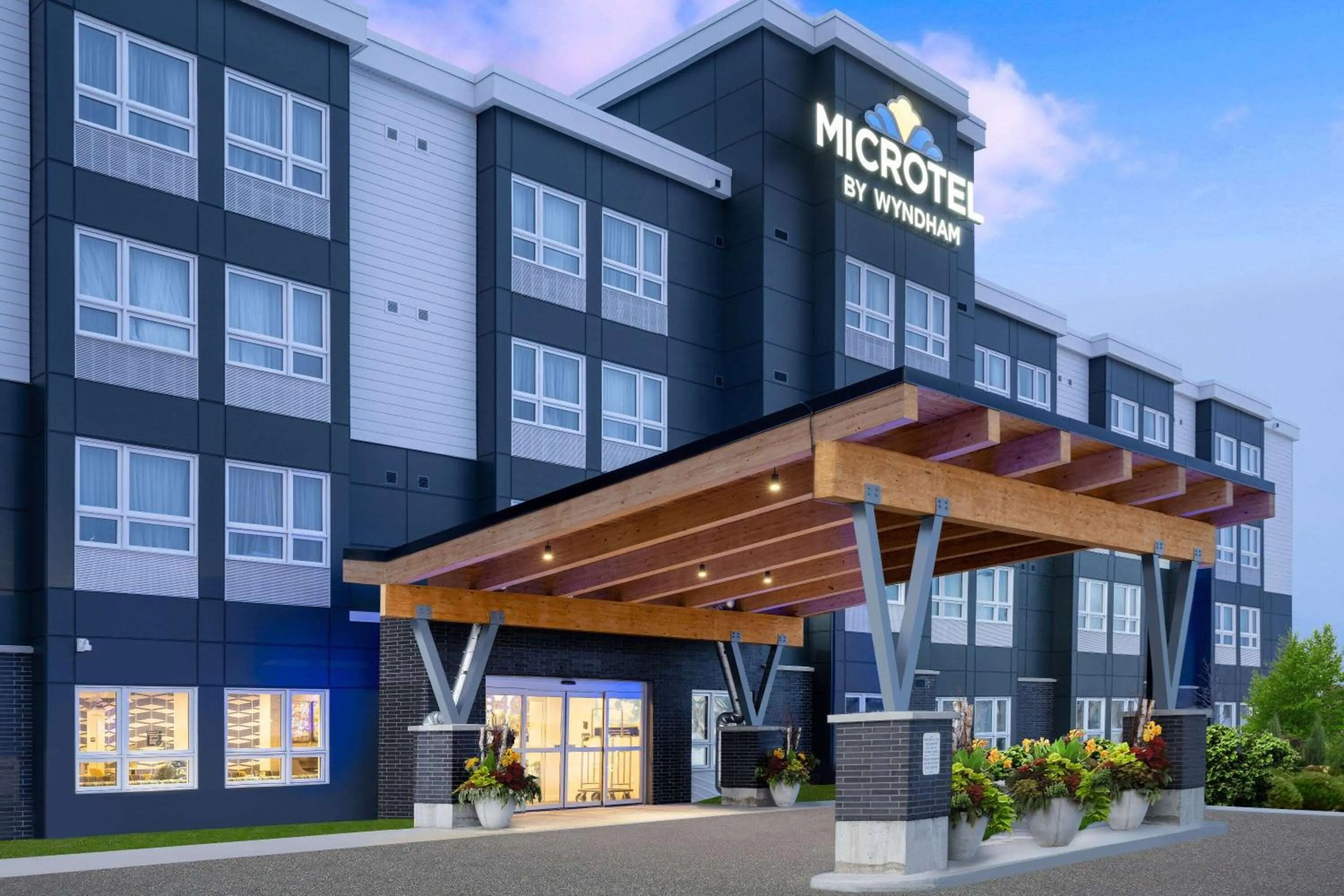 Property building in Microtel Inn & Suites by Wyndham Kanata Ottawa West