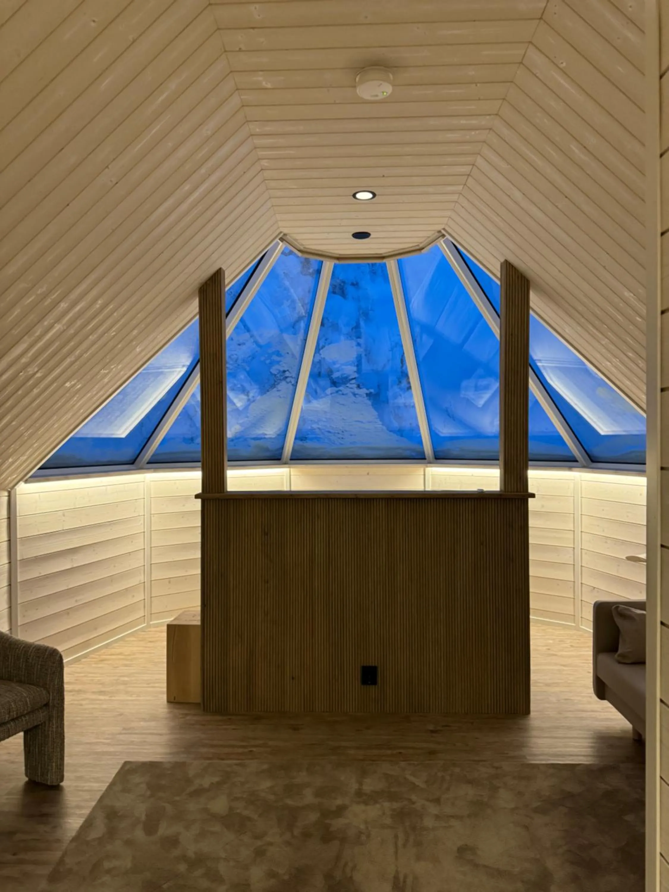 Seating area in Aurora Collection