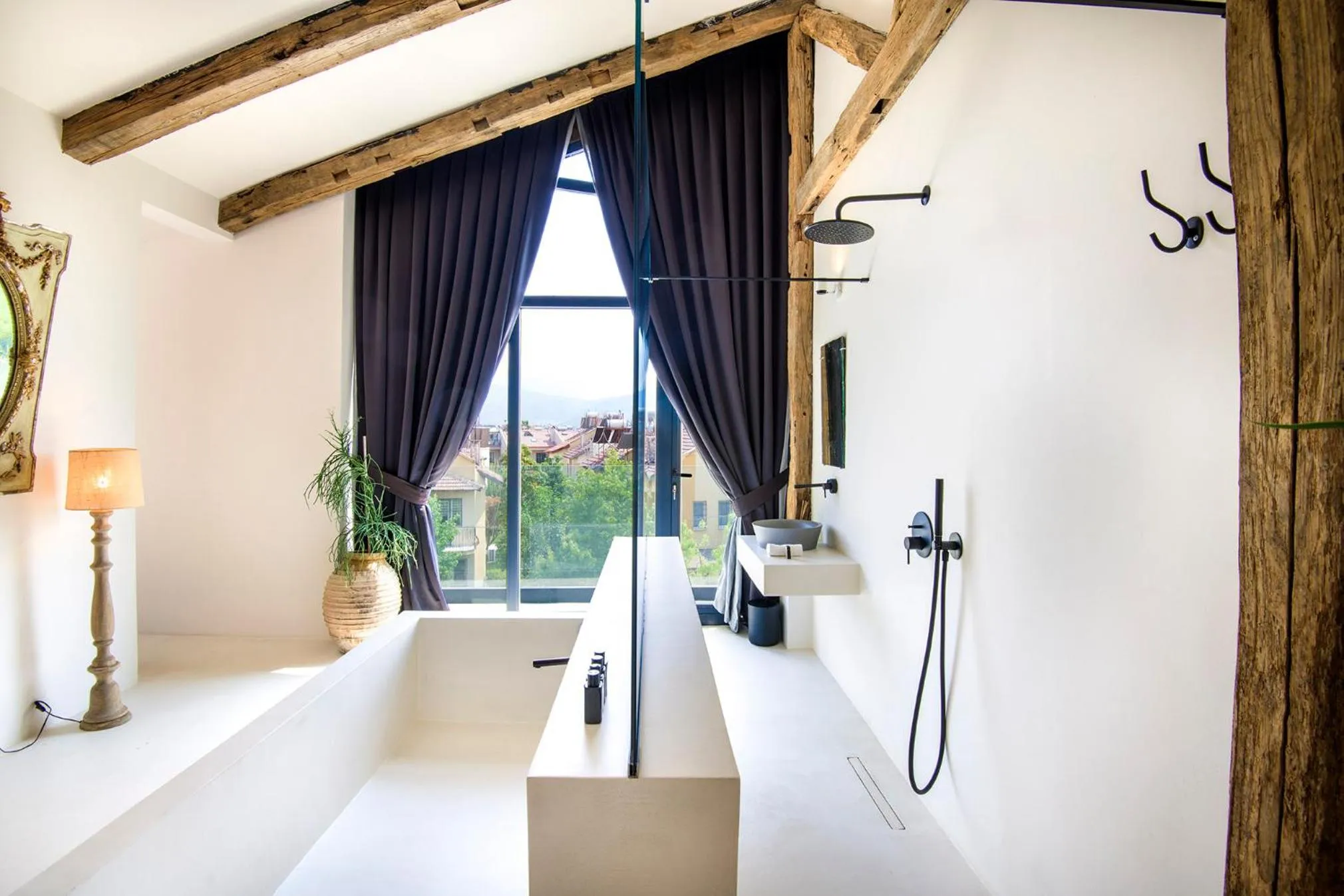 Bathroom, Bed in To Be Social House