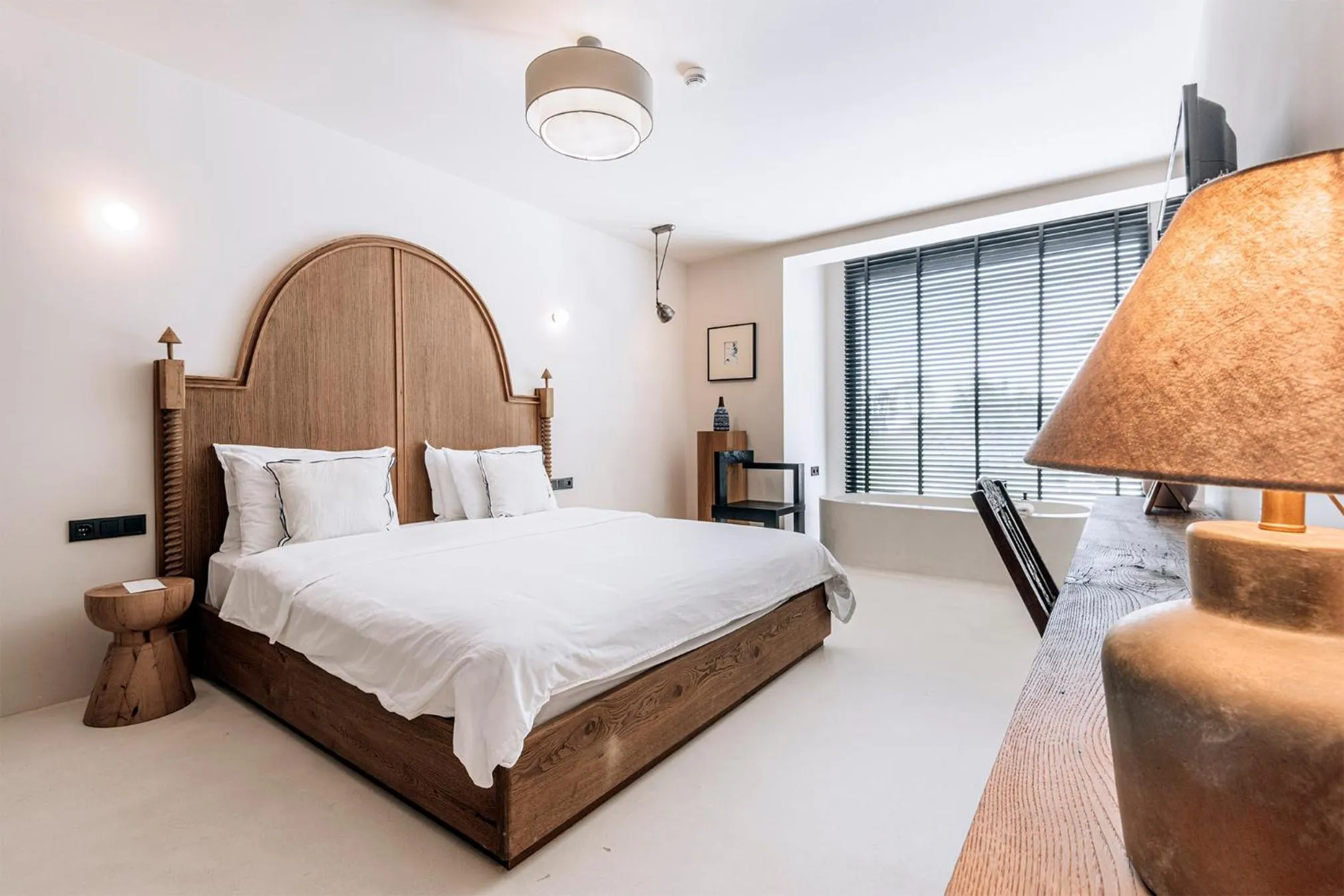 Bedroom, Bed in To Be Social House