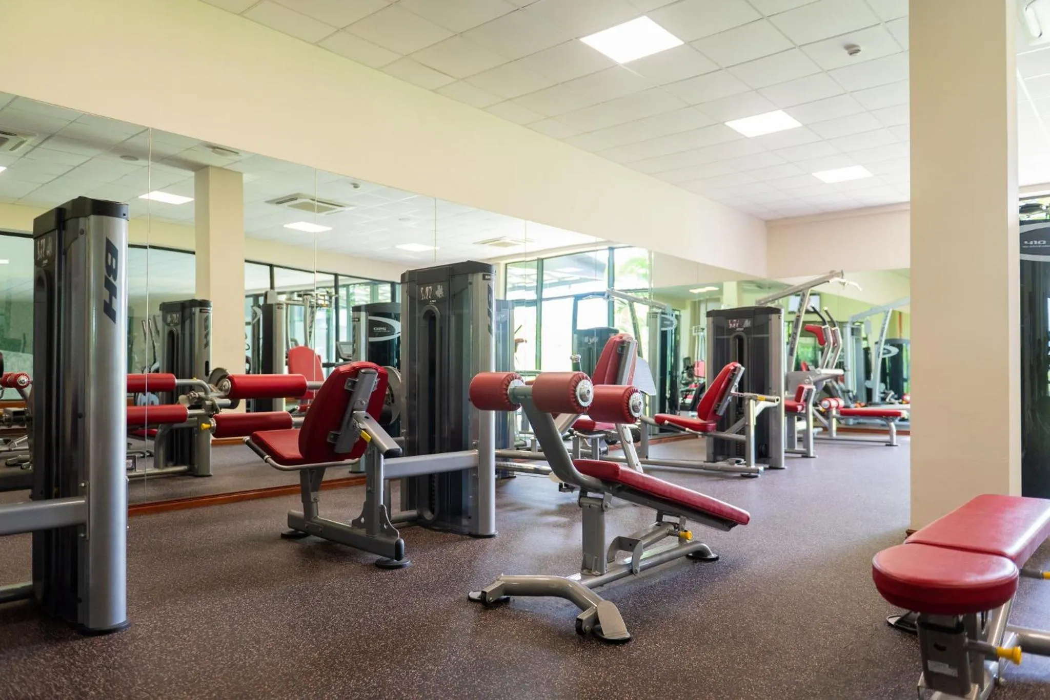 Fitness centre/facilities in Royal Green Wellness Resort