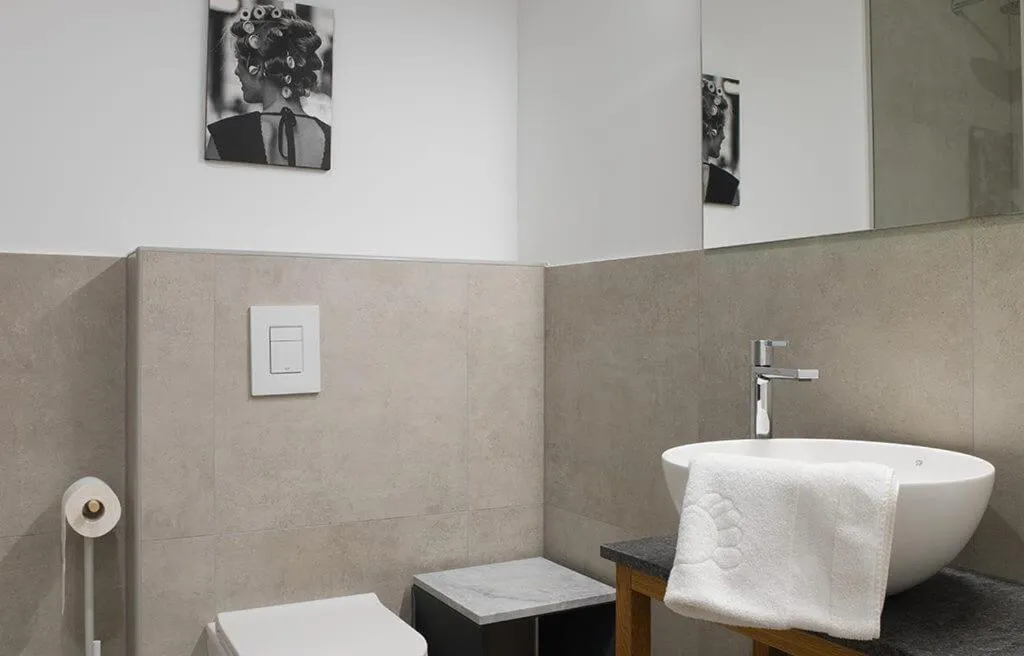 Bathroom in Hotel Belmur