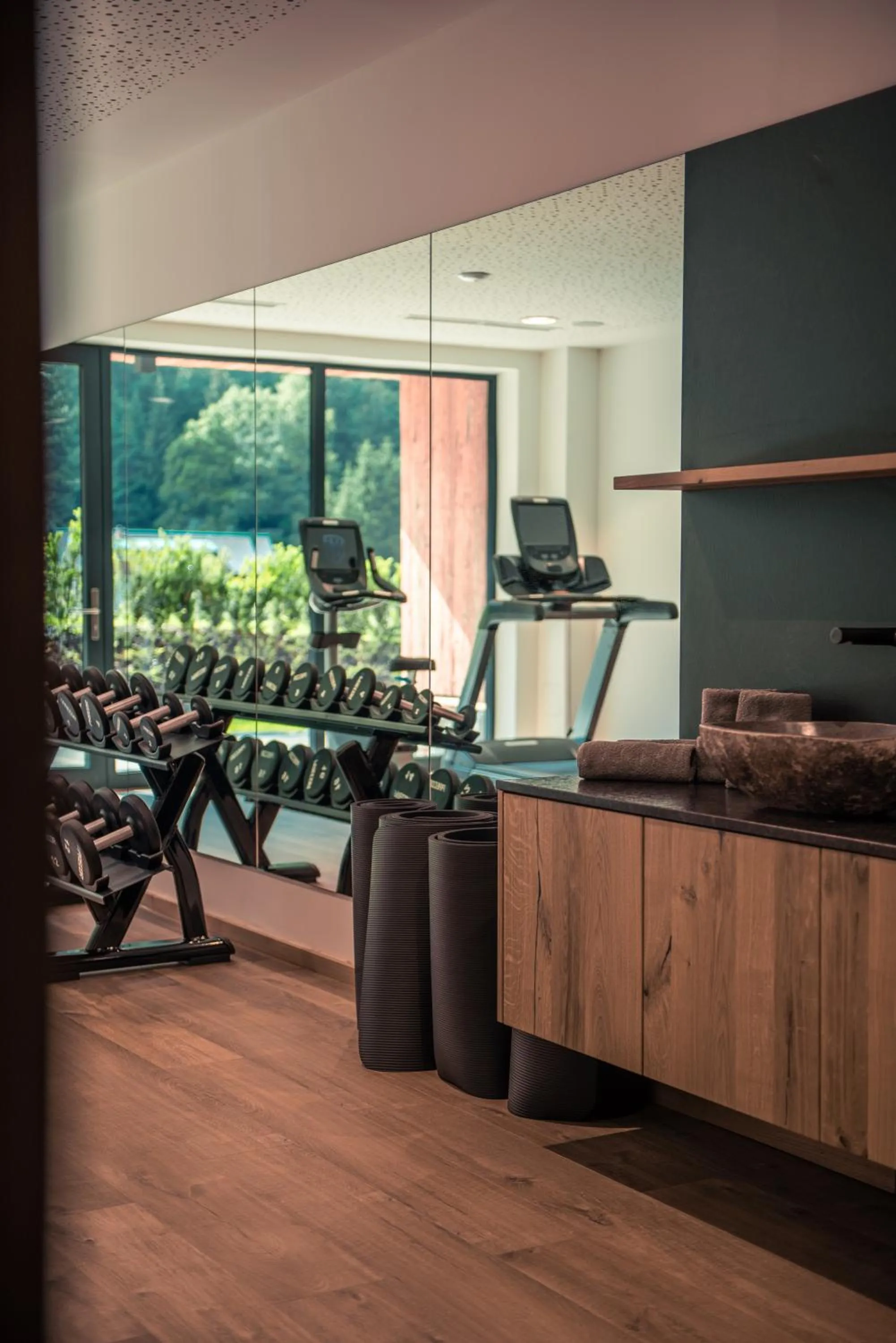 Fitness centre/facilities in Natursinn Mountainchalets