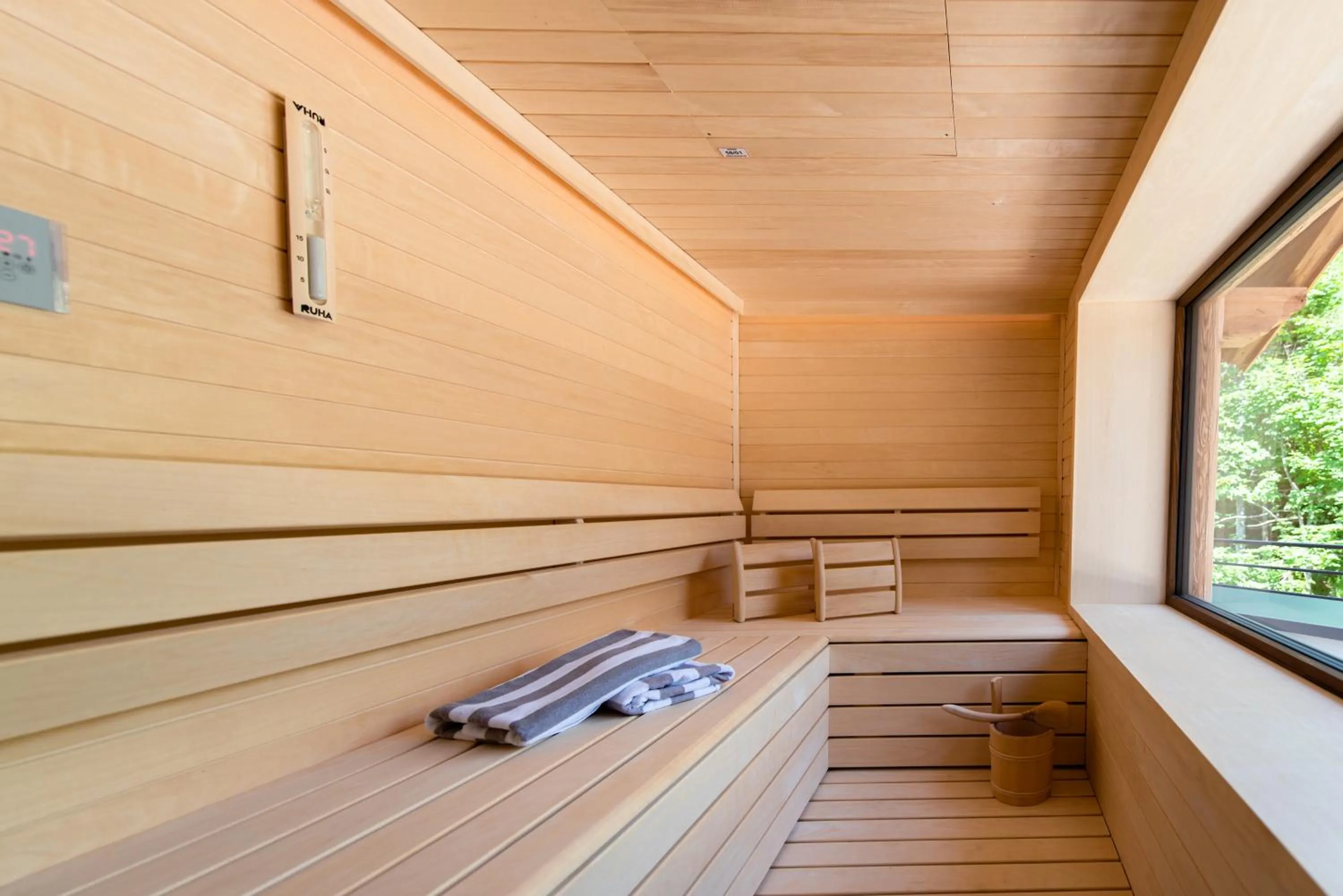 Sauna in Natursinn Mountainchalets