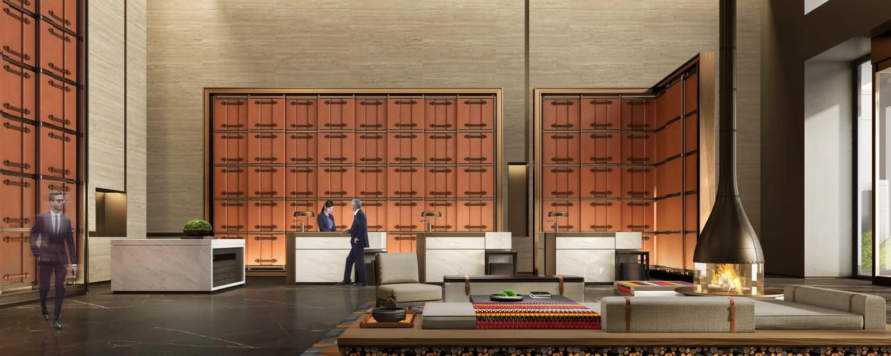 Lobby or reception in Crowne Plaza Hohhot City Center