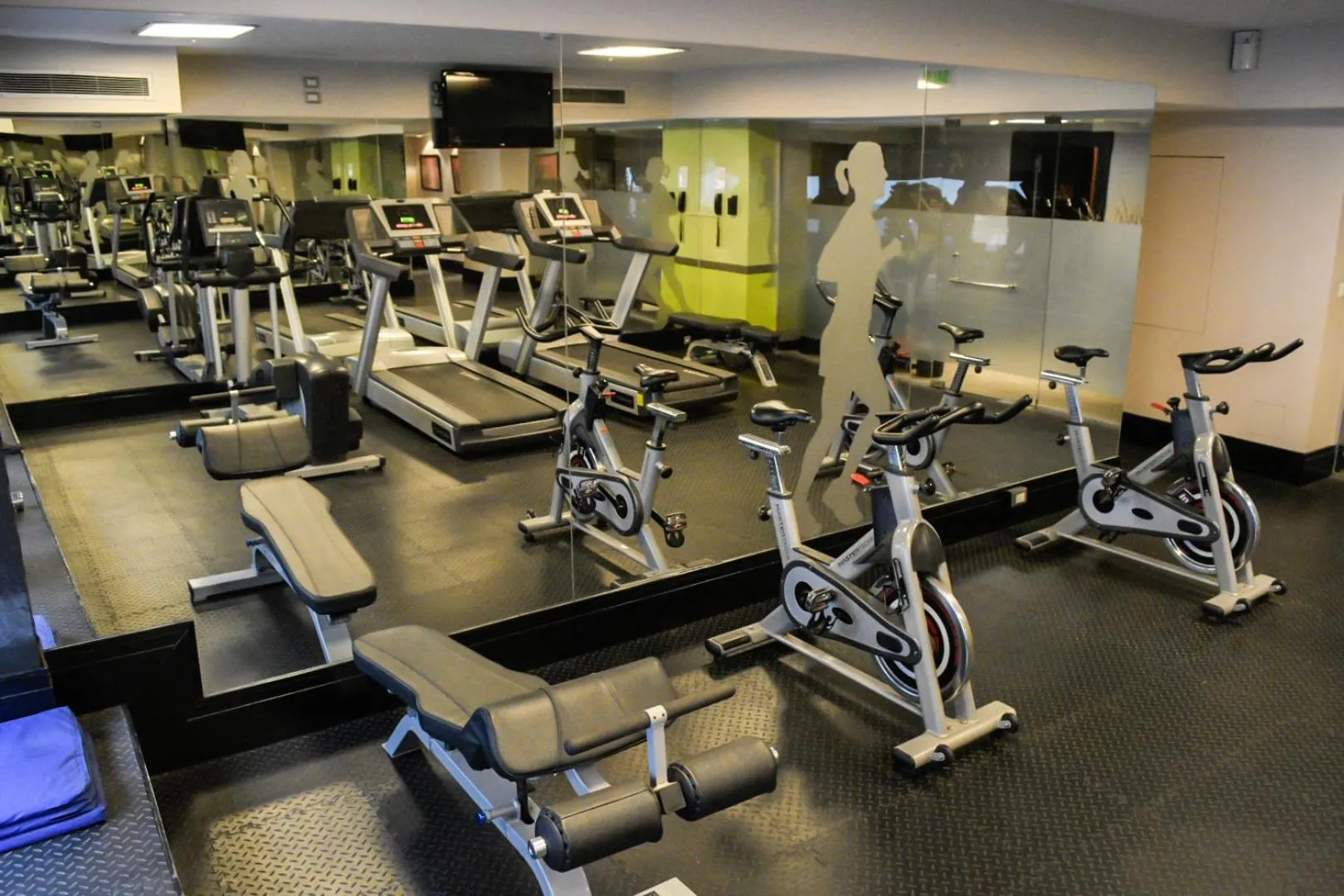 Fitness centre/facilities in Savoy Hotel