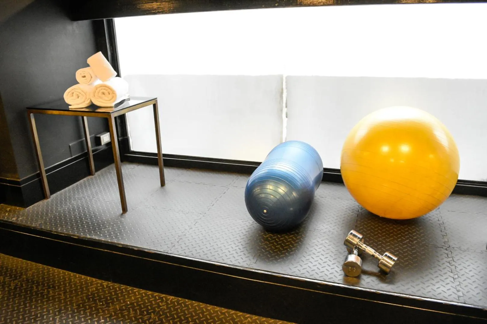 Fitness centre/facilities in Savoy Hotel