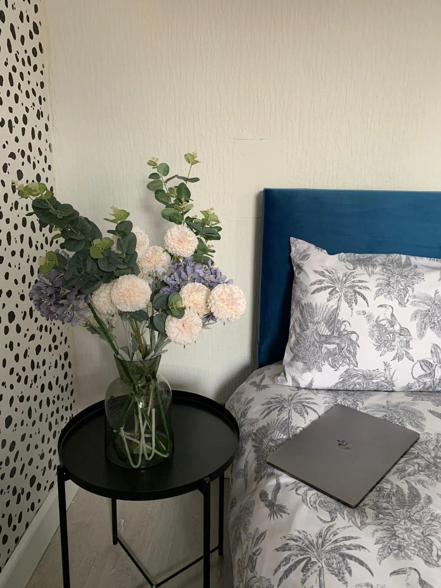 Bedroom, Bed in House of cosy dots