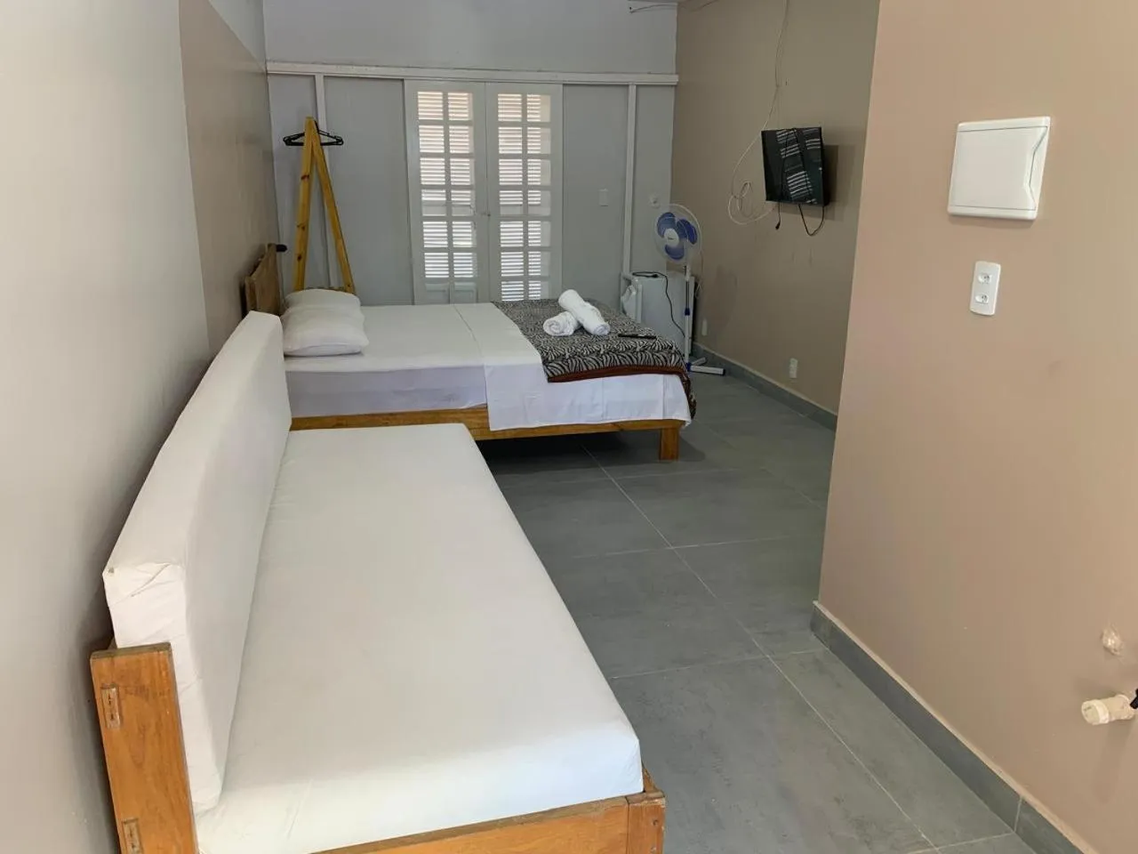 Bed in Pousada Portal da Praia