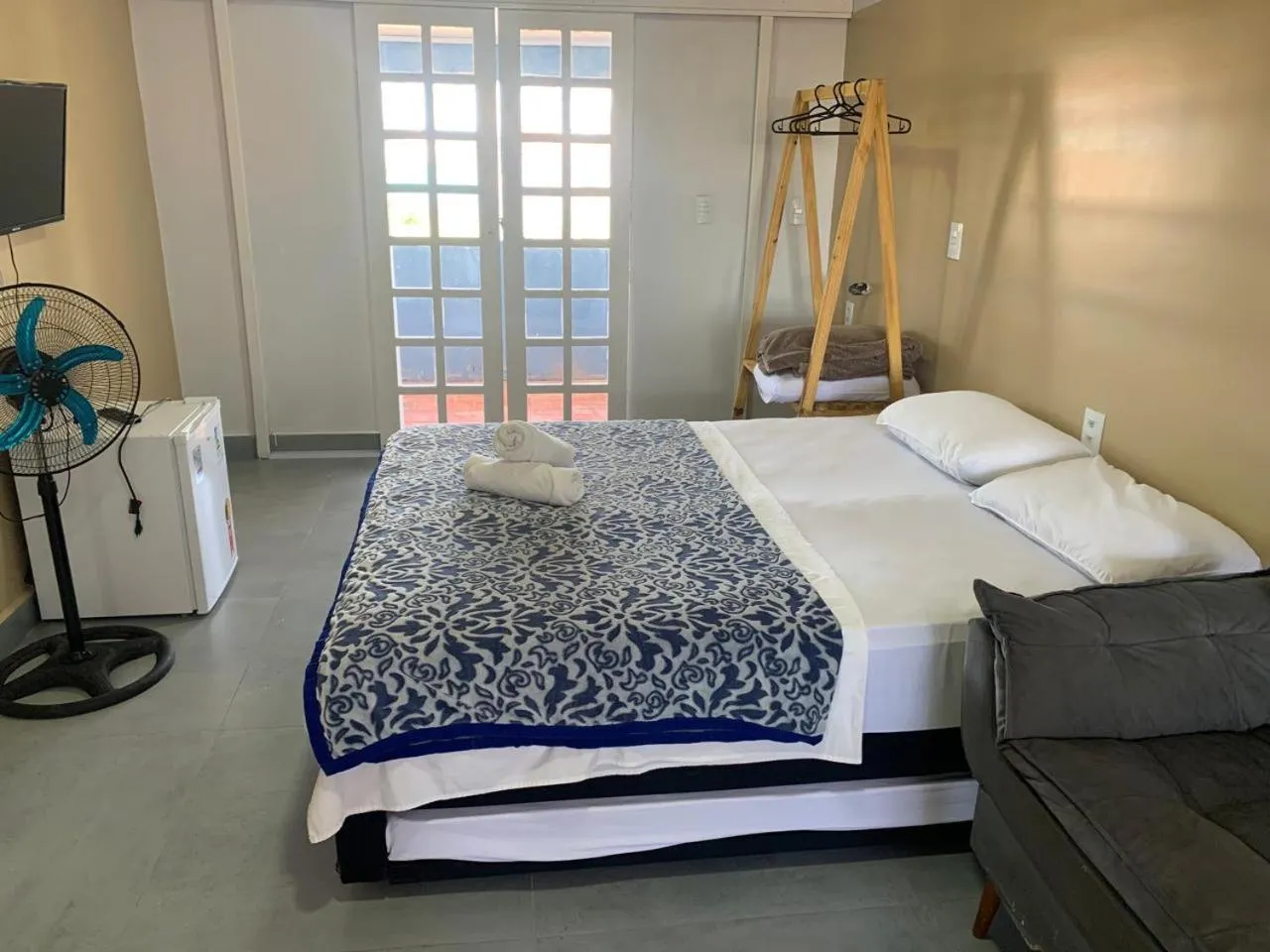 Bed in Pousada Portal da Praia