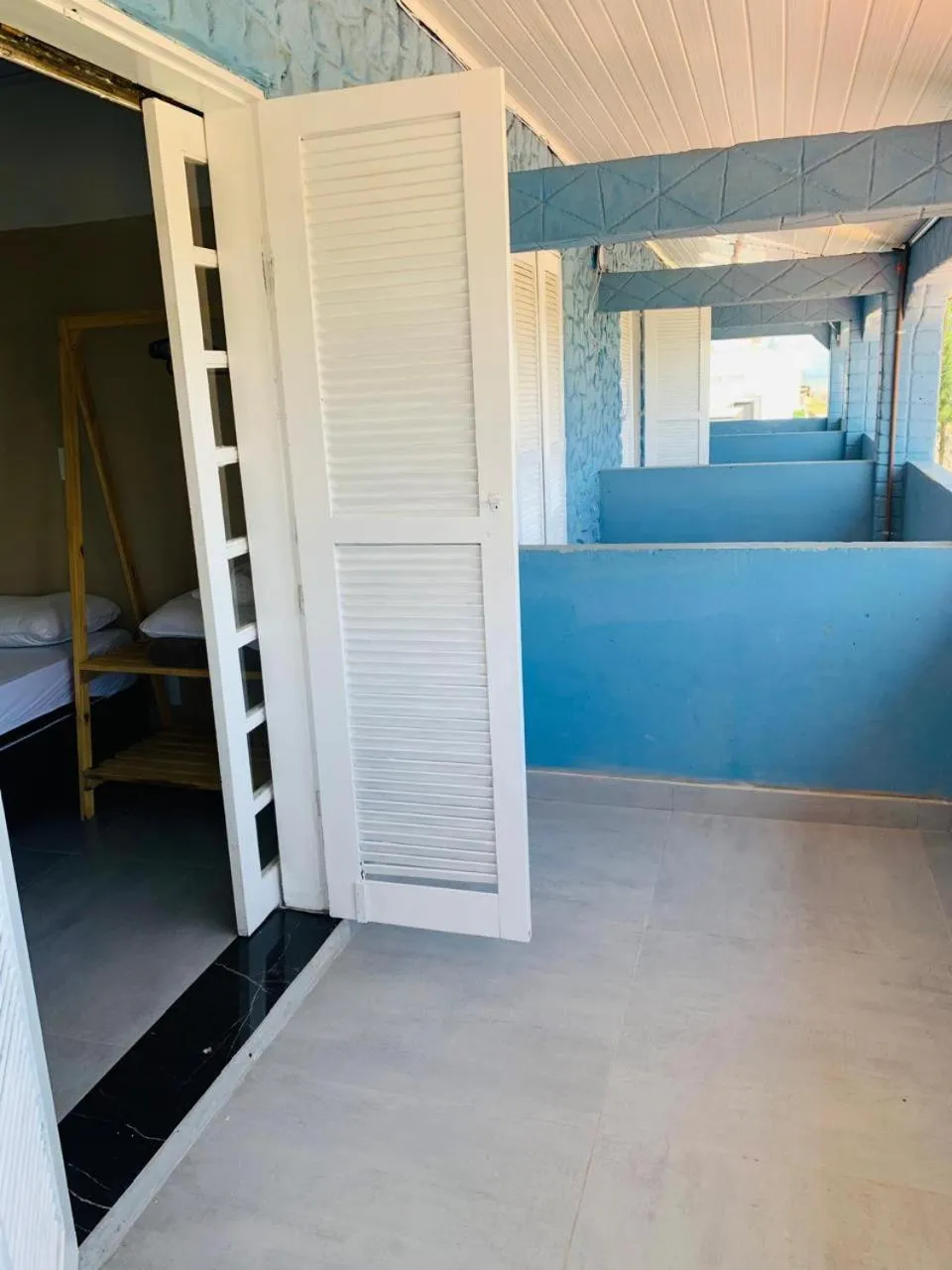 Property building, Bed in Pousada Portal da Praia