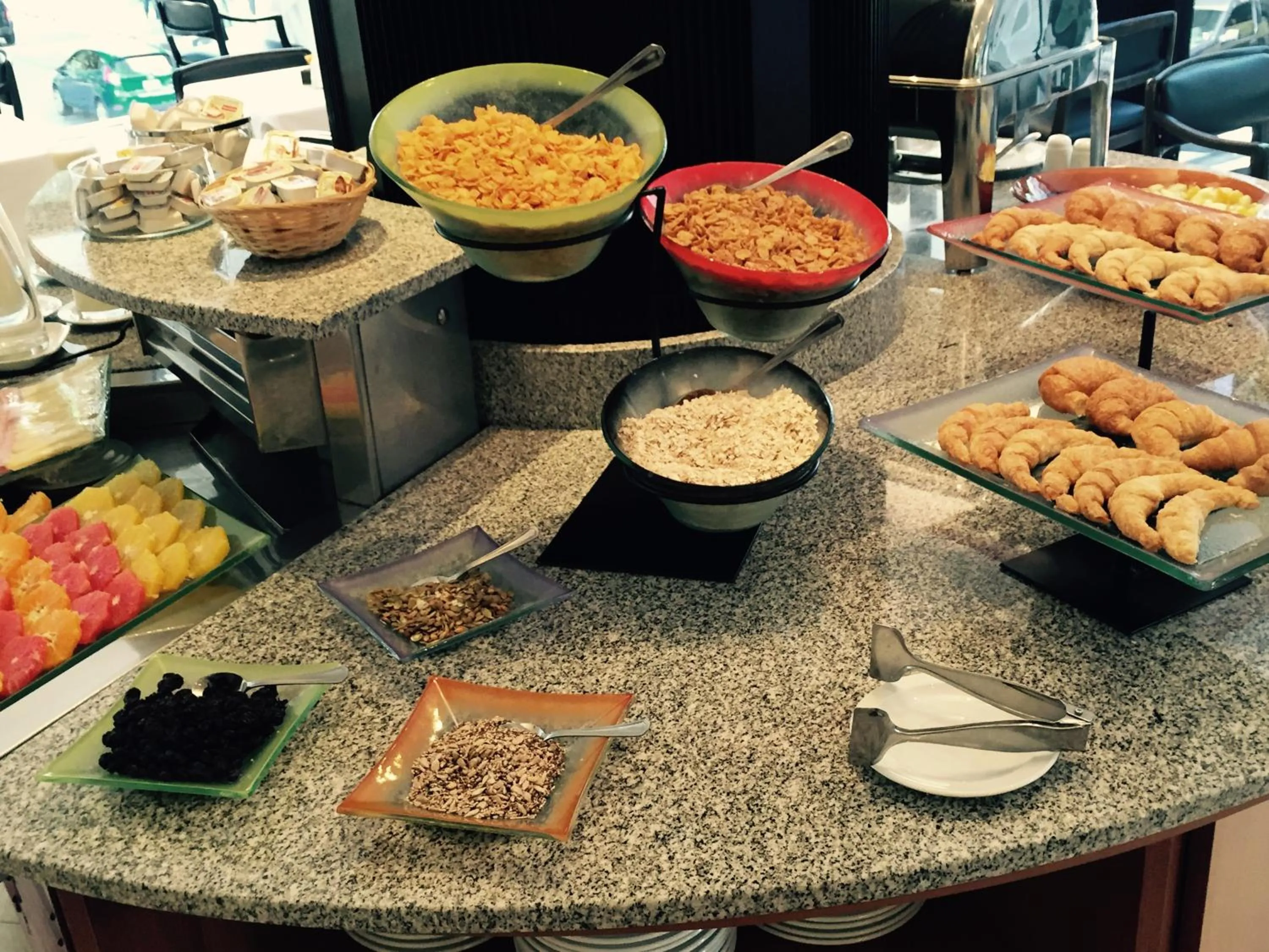 American breakfast in Bisonte Libertad