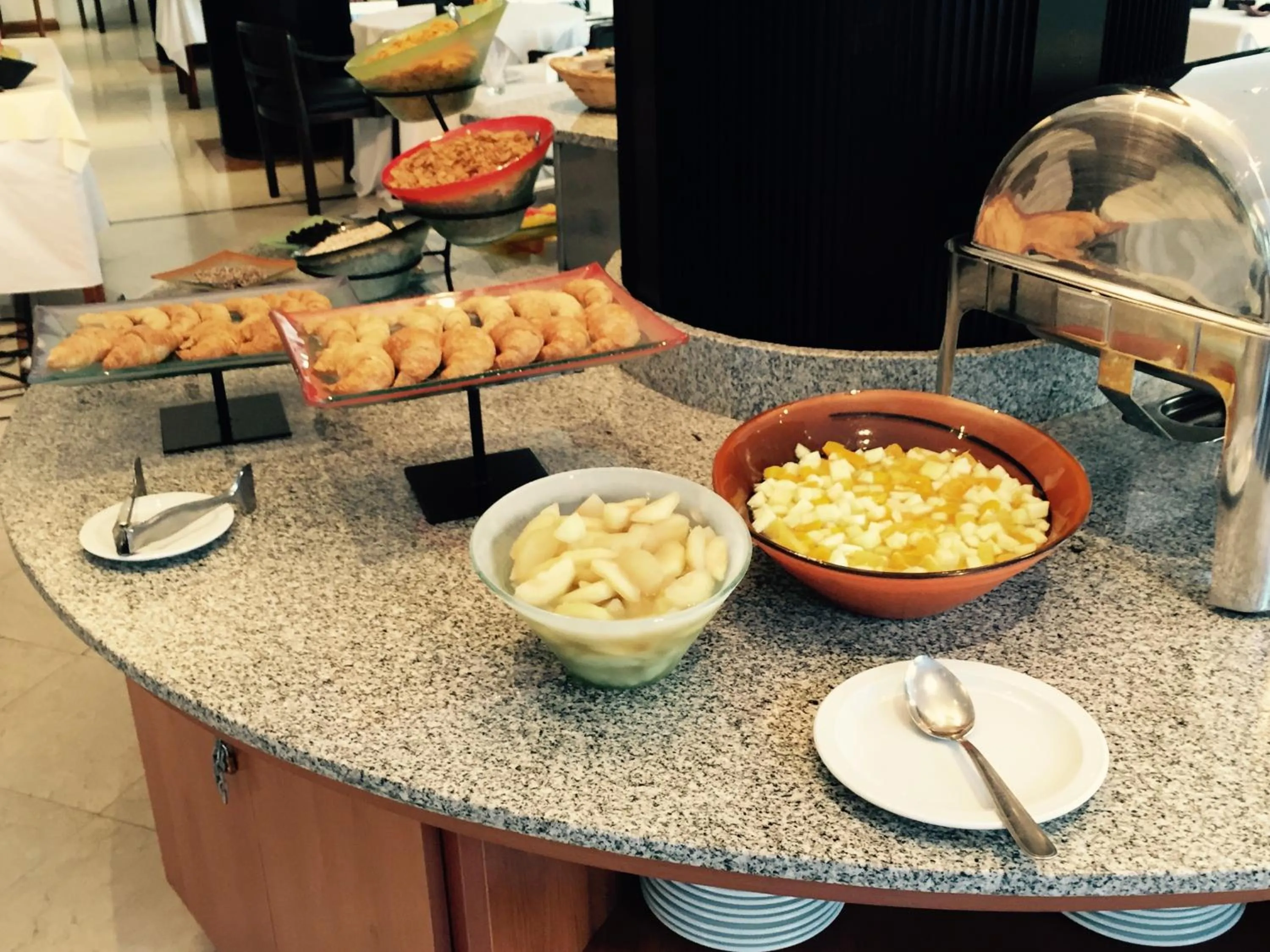 American breakfast in Bisonte Libertad