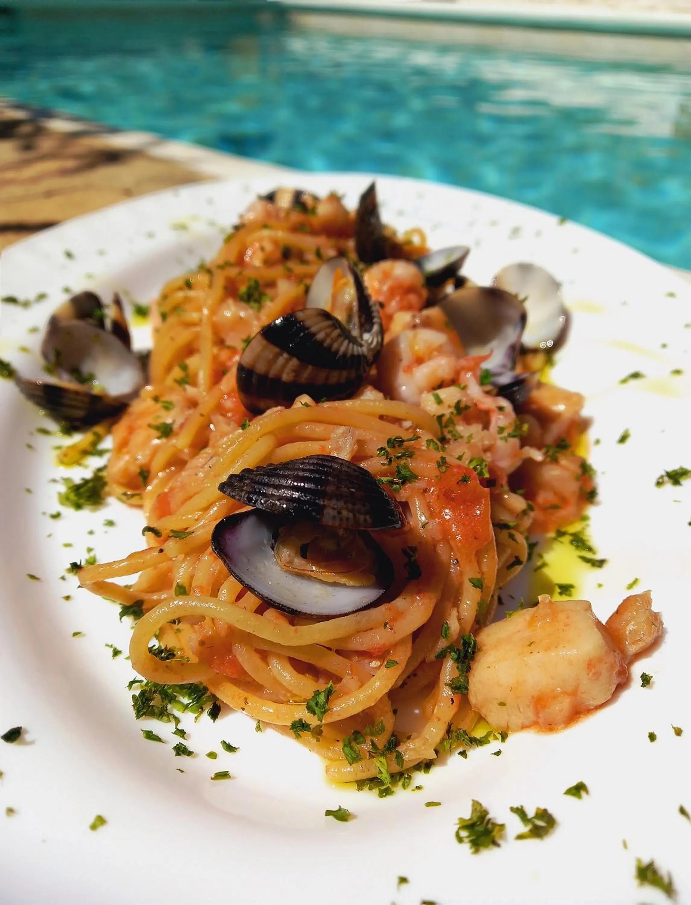 Restaurant/places to eat in Hotel Cabañas Puesta del Sol