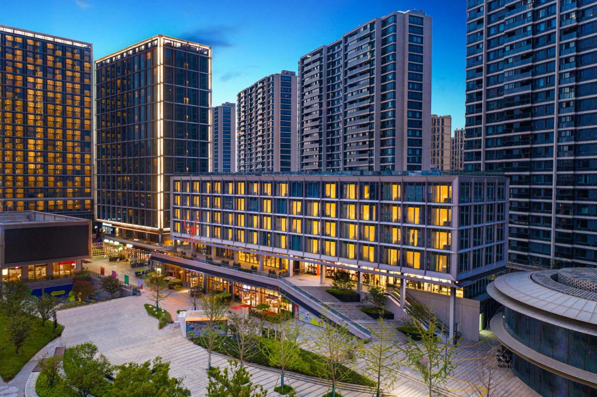 Property building in lyf Mid-Town Hangzhou