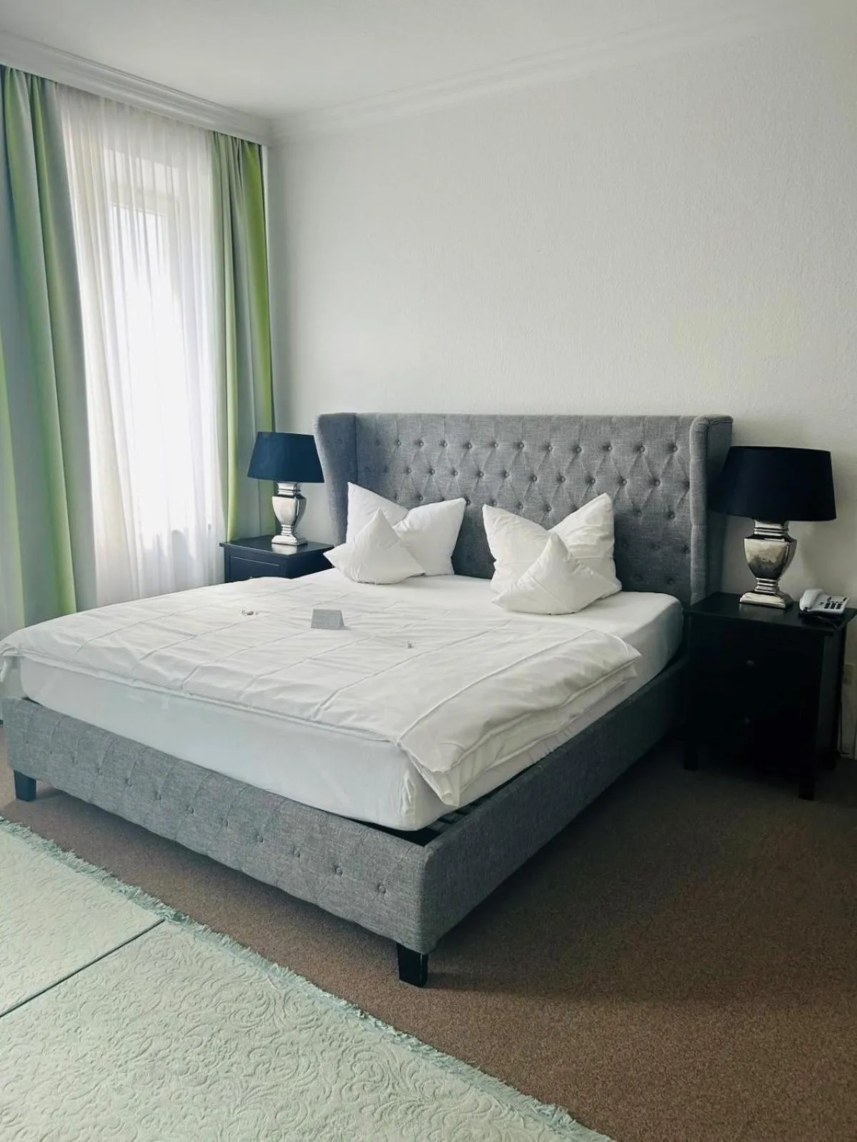 Bed in Hotel Wendelstein