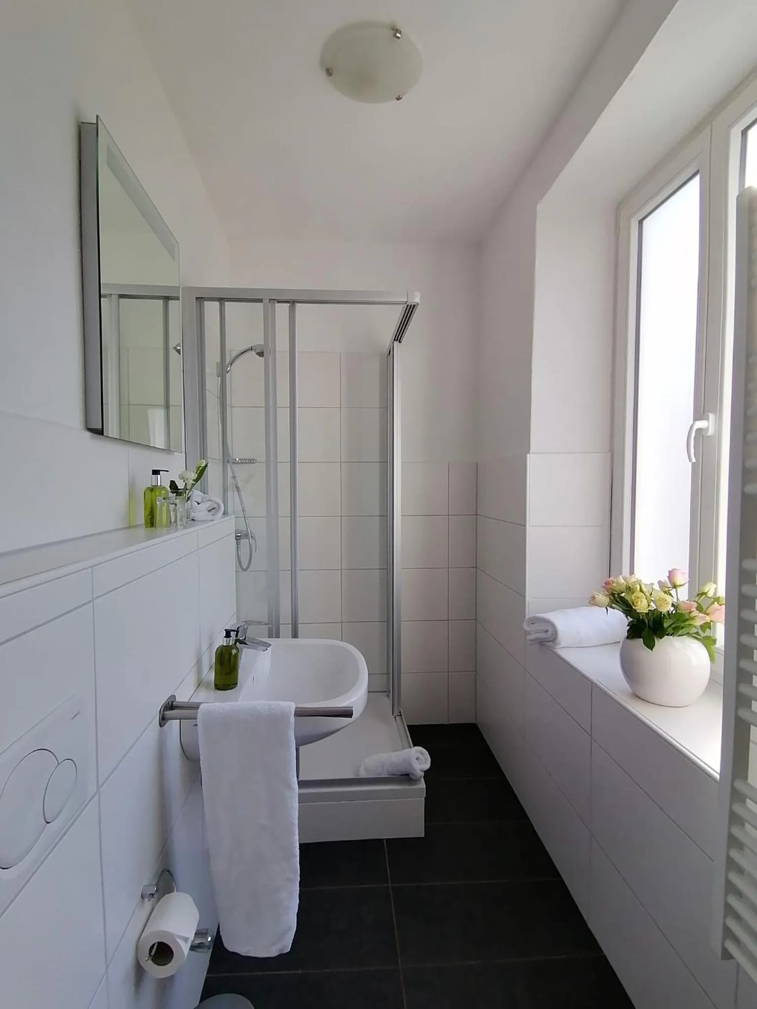 Bathroom in Hotel Wendelstein