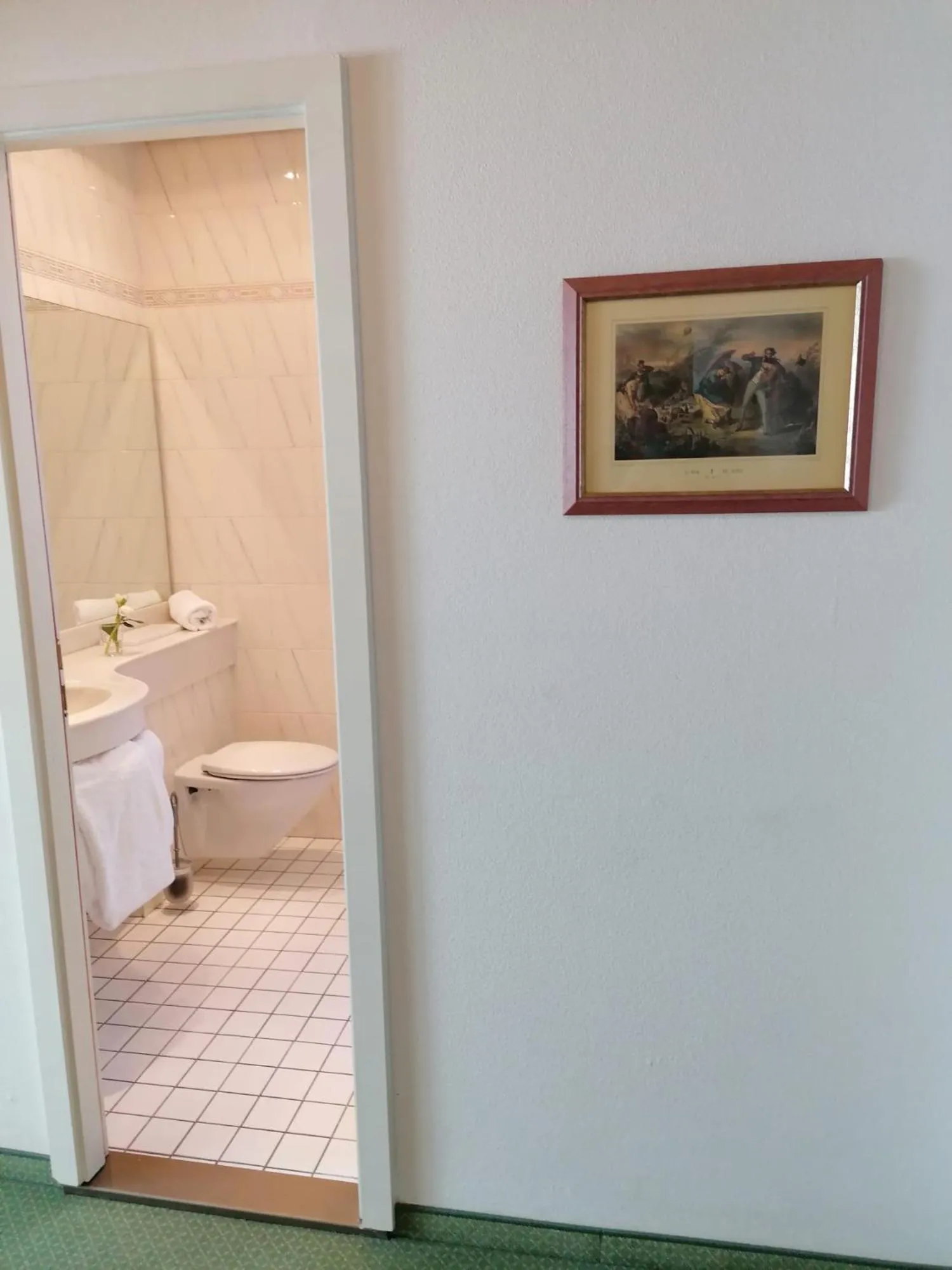 Bathroom in Hotel Wendelstein