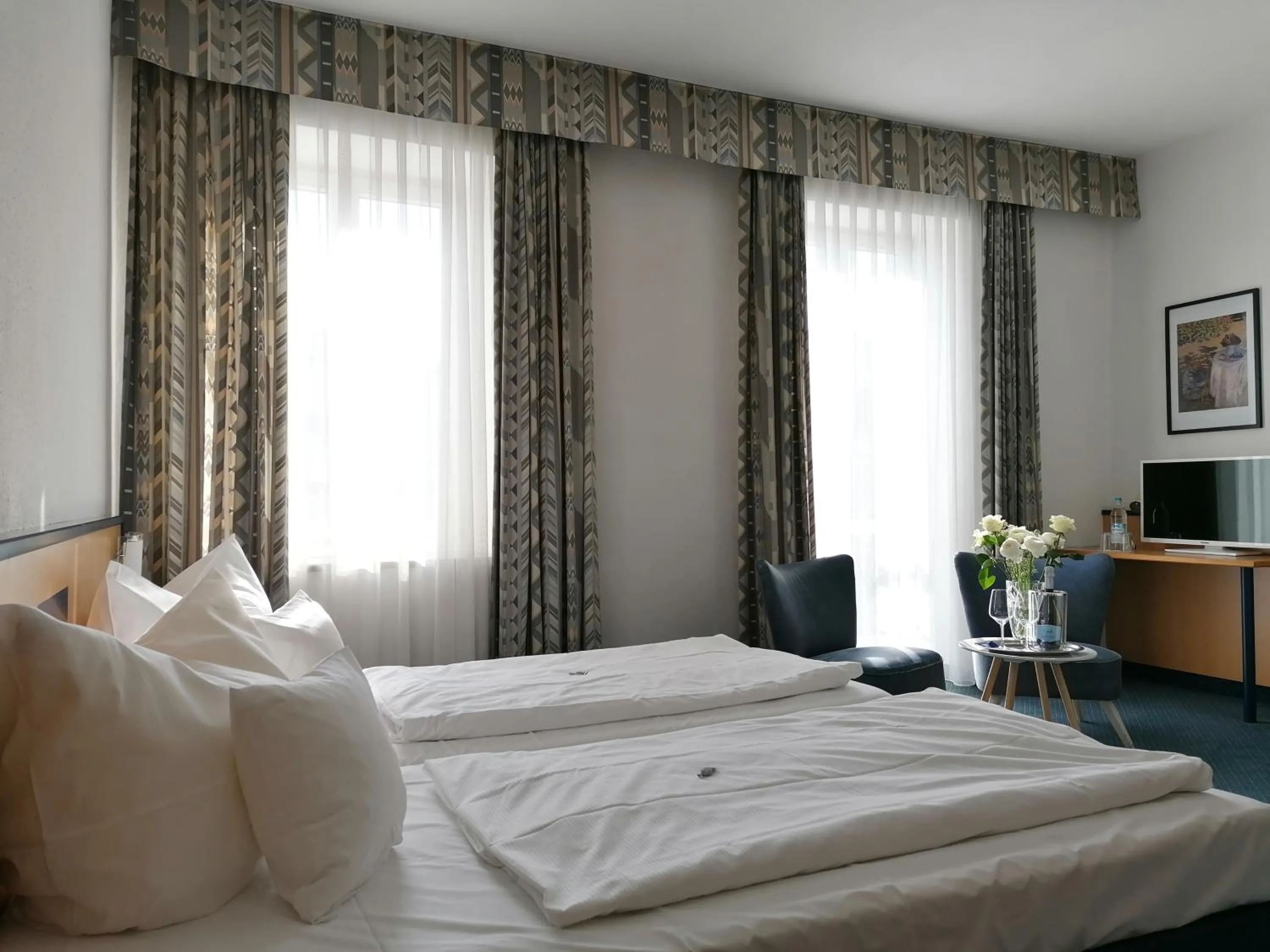 Photo of the whole room, Bed in Hotel Wendelstein