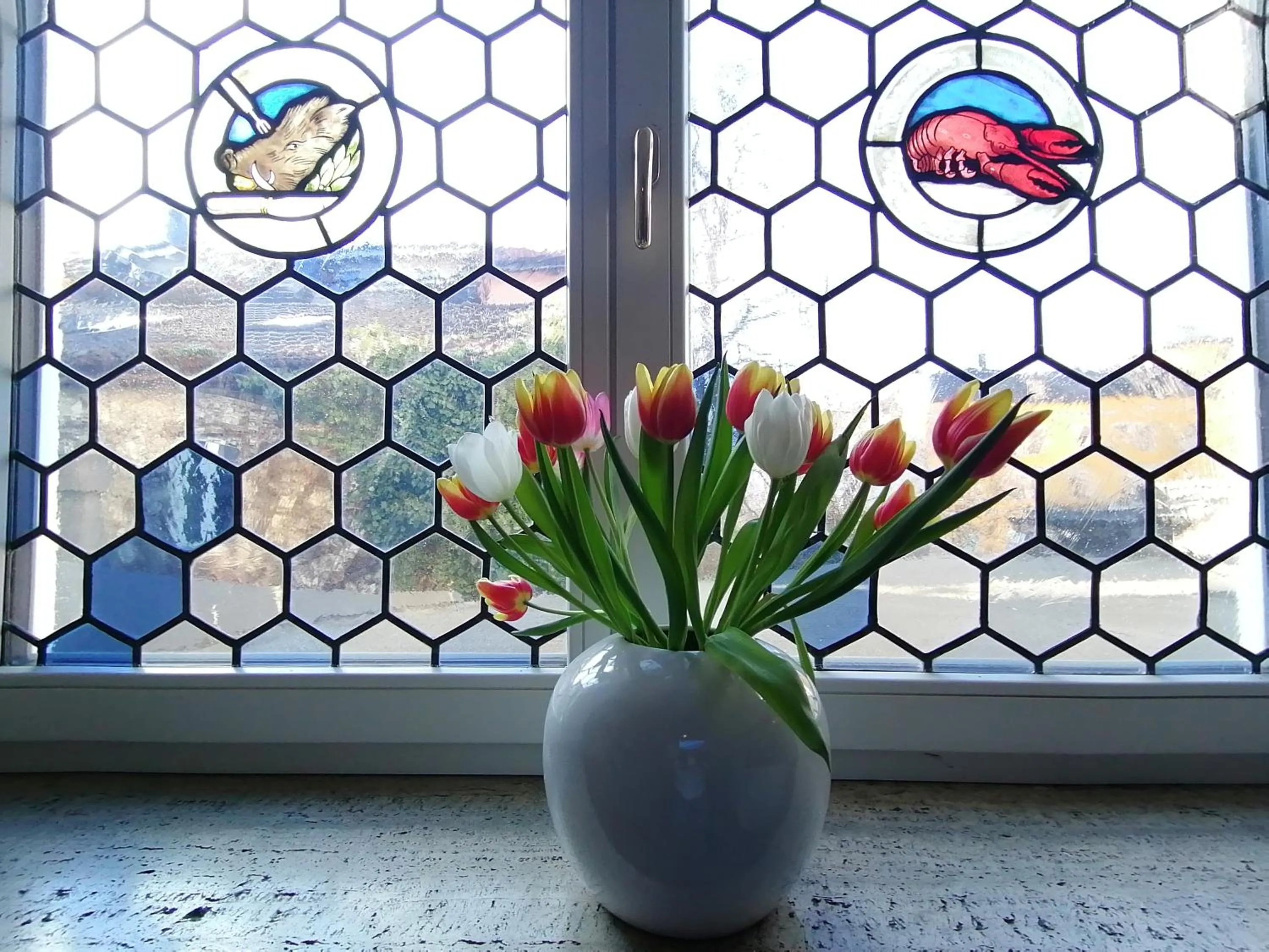 Decorative detail in Hotel Wendelstein