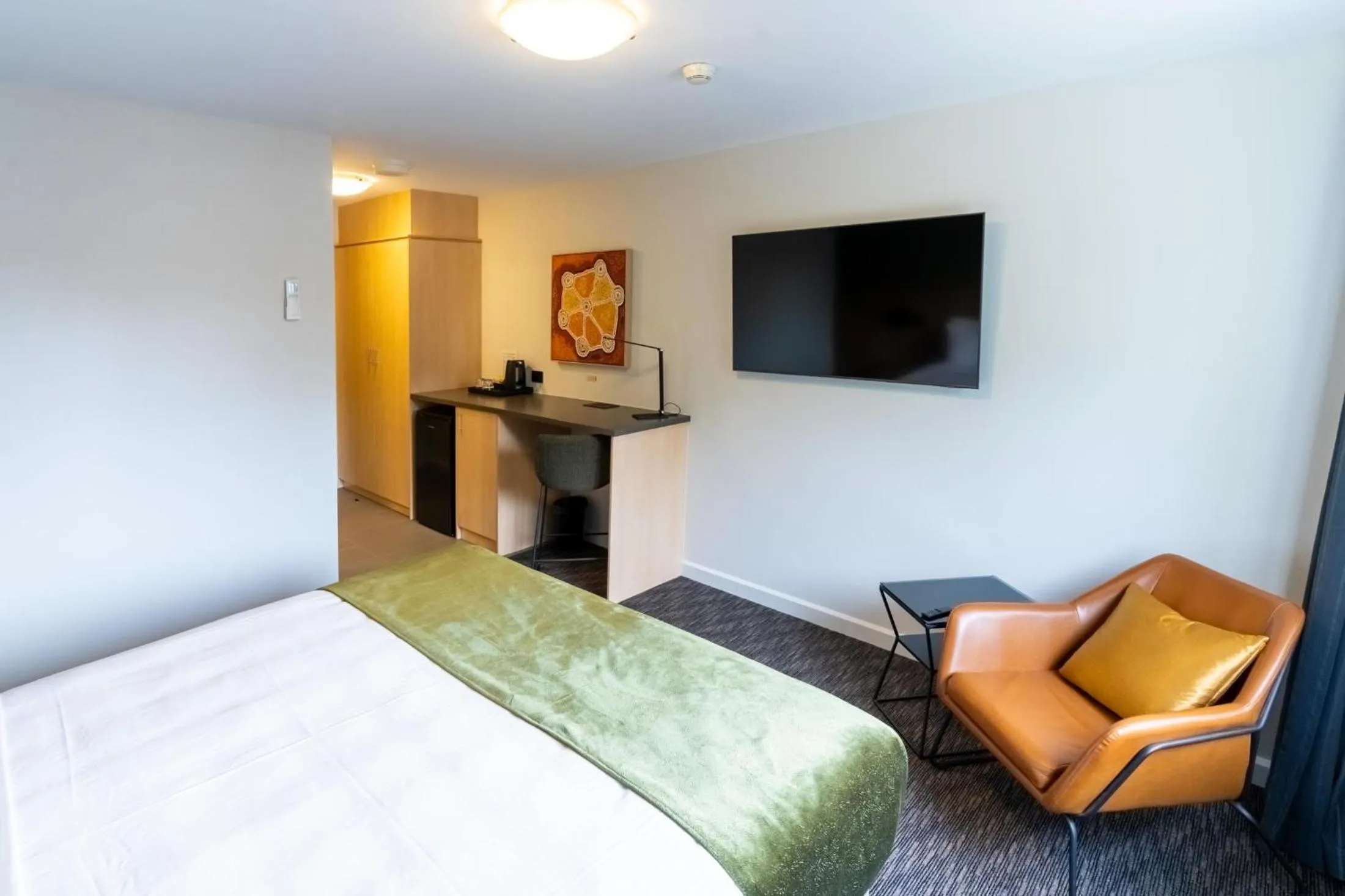 Photo of the whole room, Bed in Mill Hotel Milperra Panania