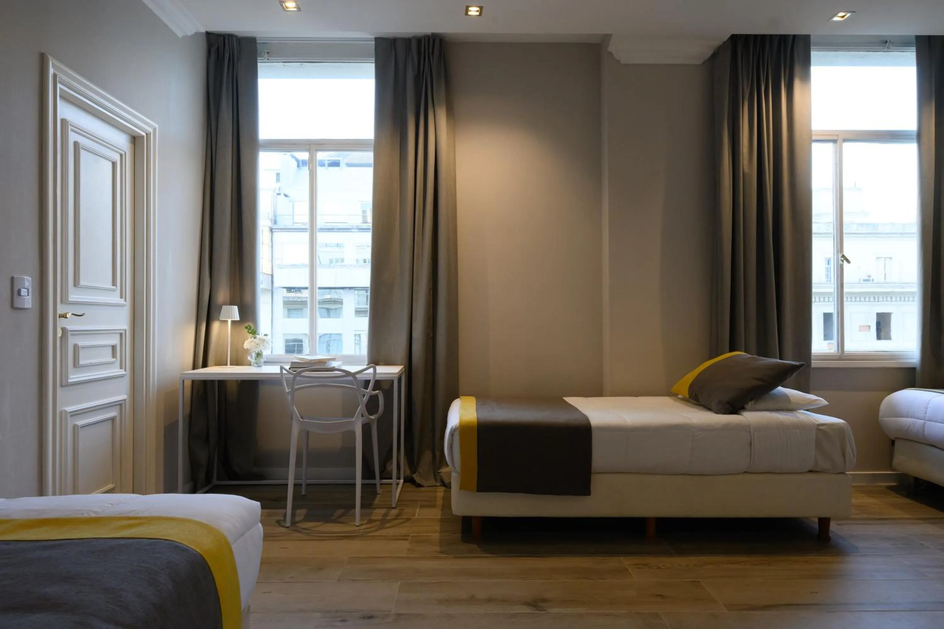 Bed in Midtown Boutique Hotel