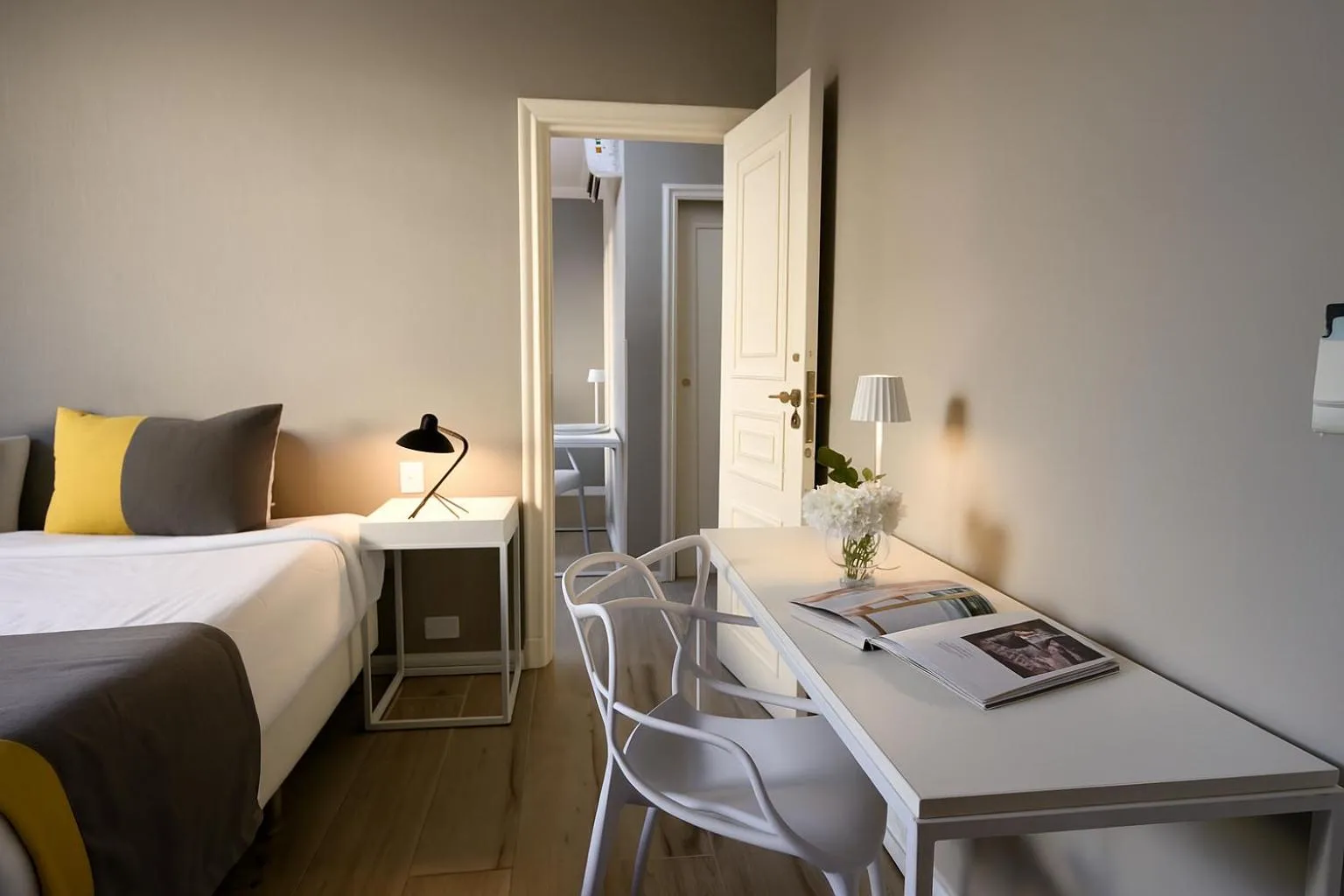 Bed in Midtown Boutique Hotel