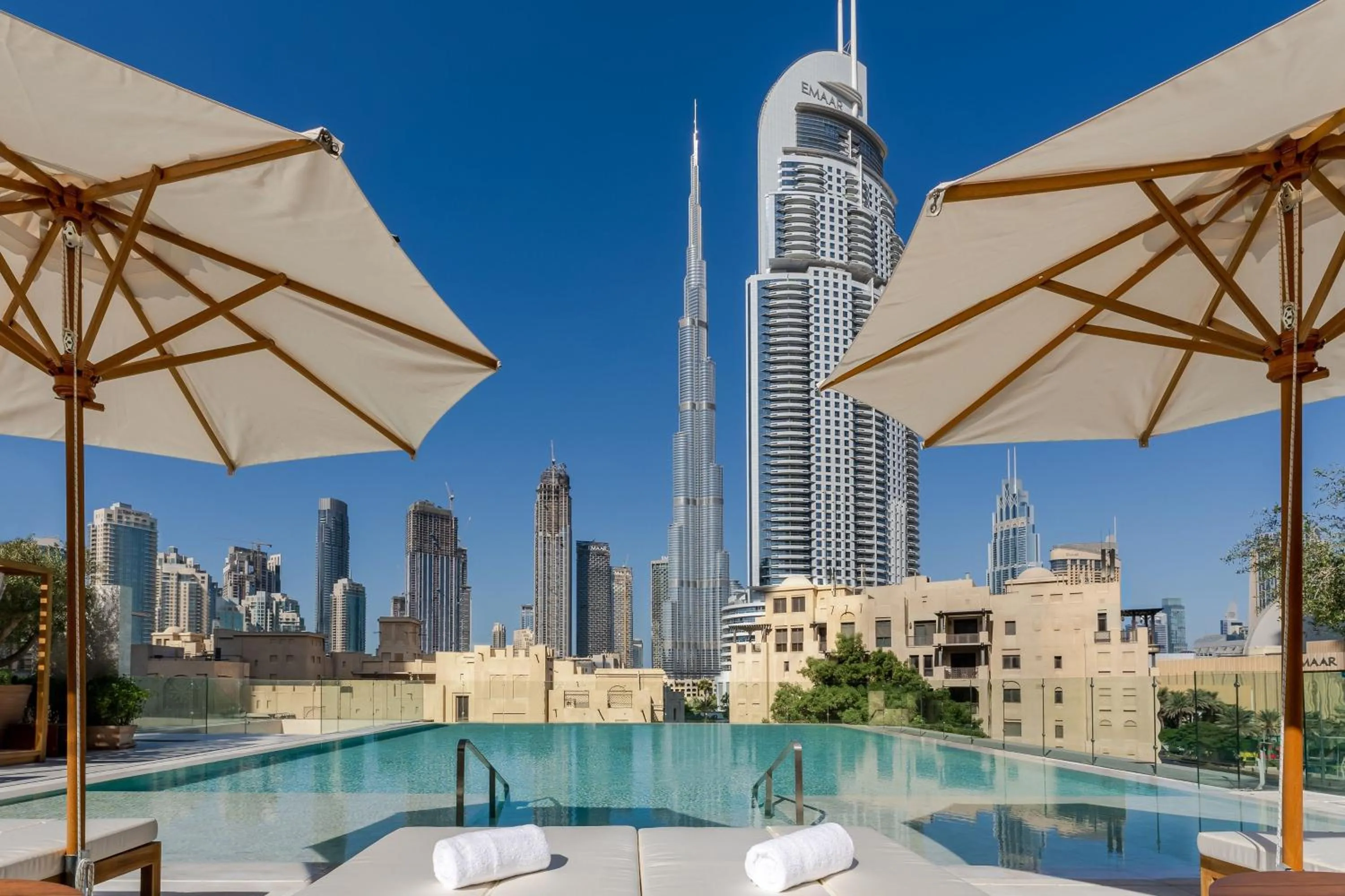 Swimming pool in The Dubai EDITION