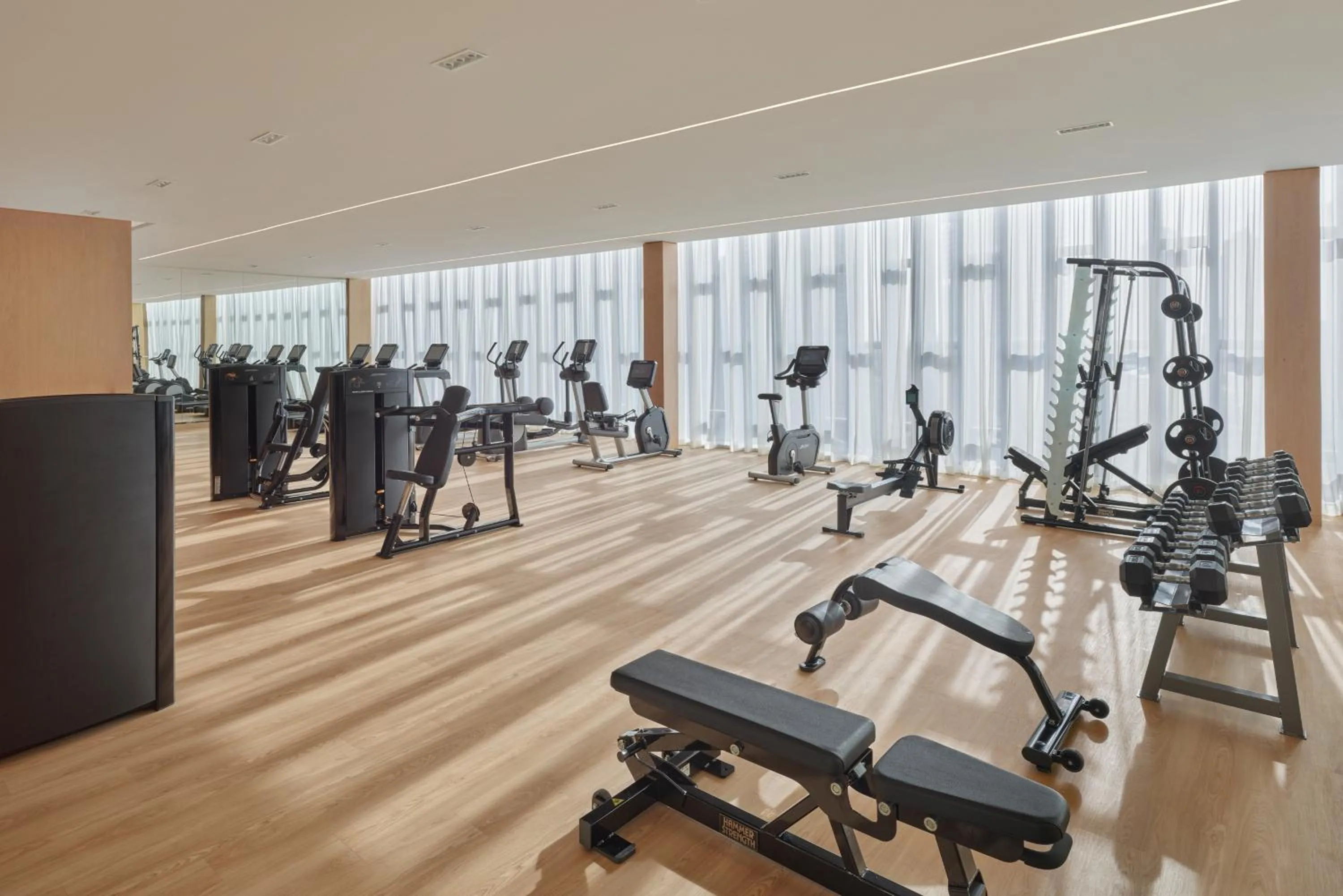 Fitness centre/facilities in The Dubai EDITION