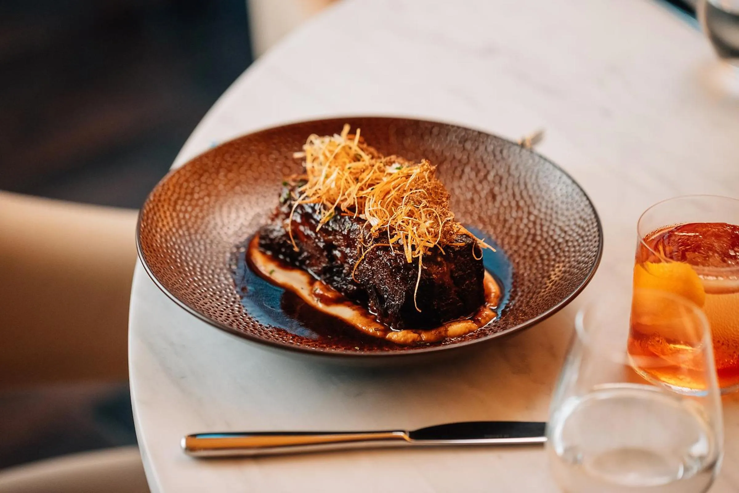 Food and drinks in The Dubai EDITION