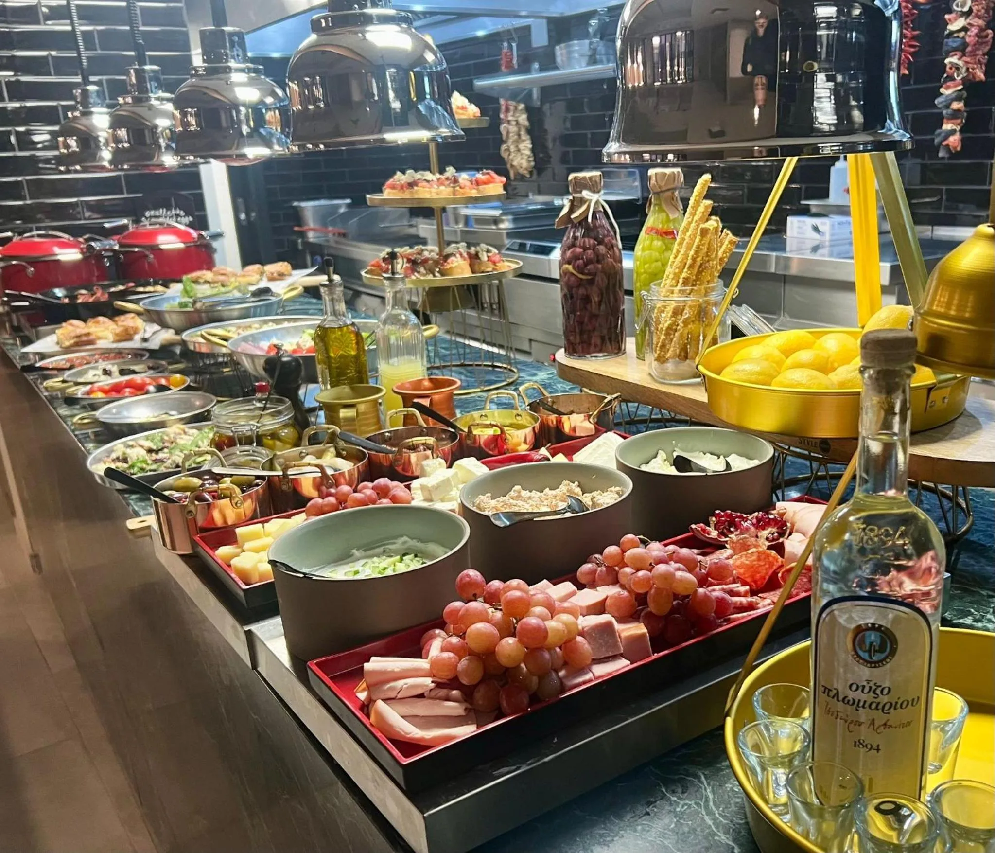 Buffet breakfast in Brown Spices Psiri, a member of Brown Hotels