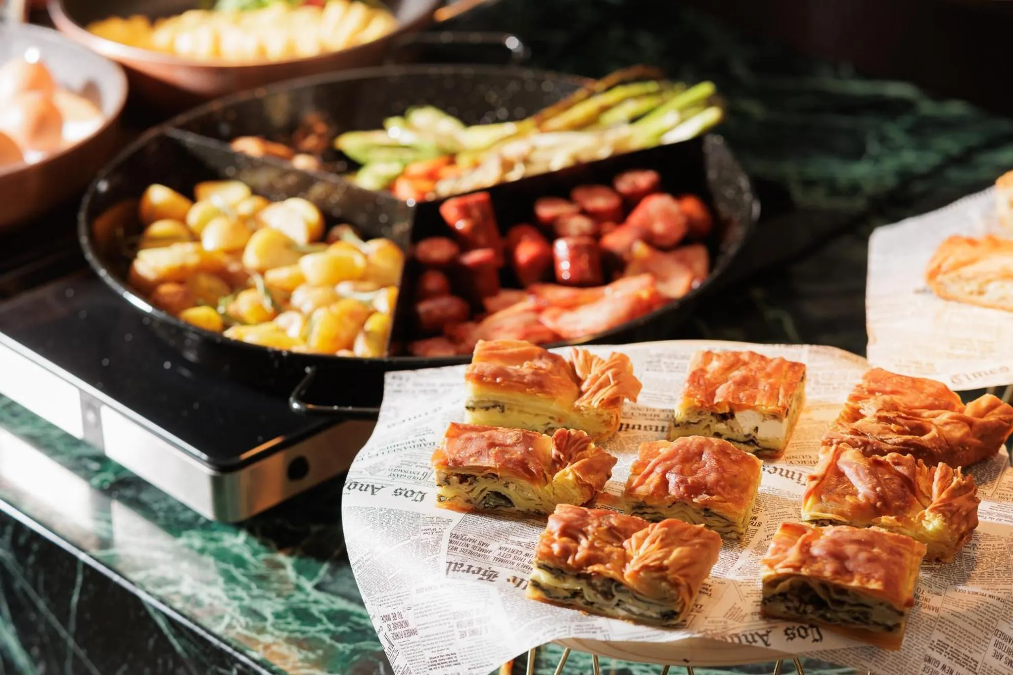 Breakfast in Brown Spices Psiri, a member of Brown Hotels