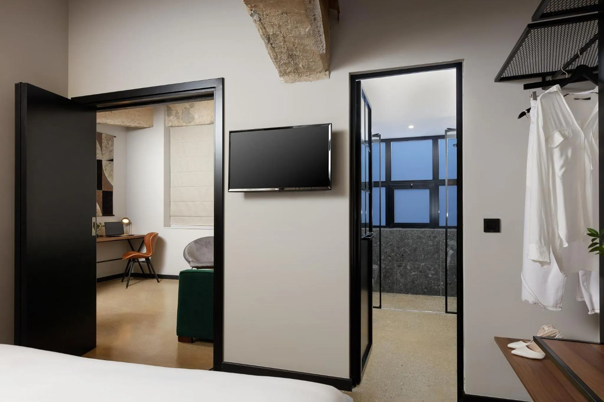 Photo of the whole room, Bed in Brown Spices Psiri, a member of Brown Hotels