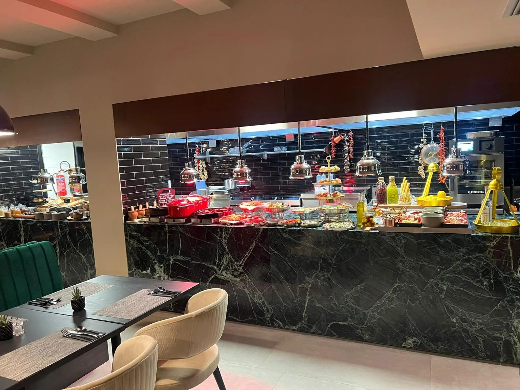 Buffet breakfast in Brown Spices Psiri, a member of Brown Hotels