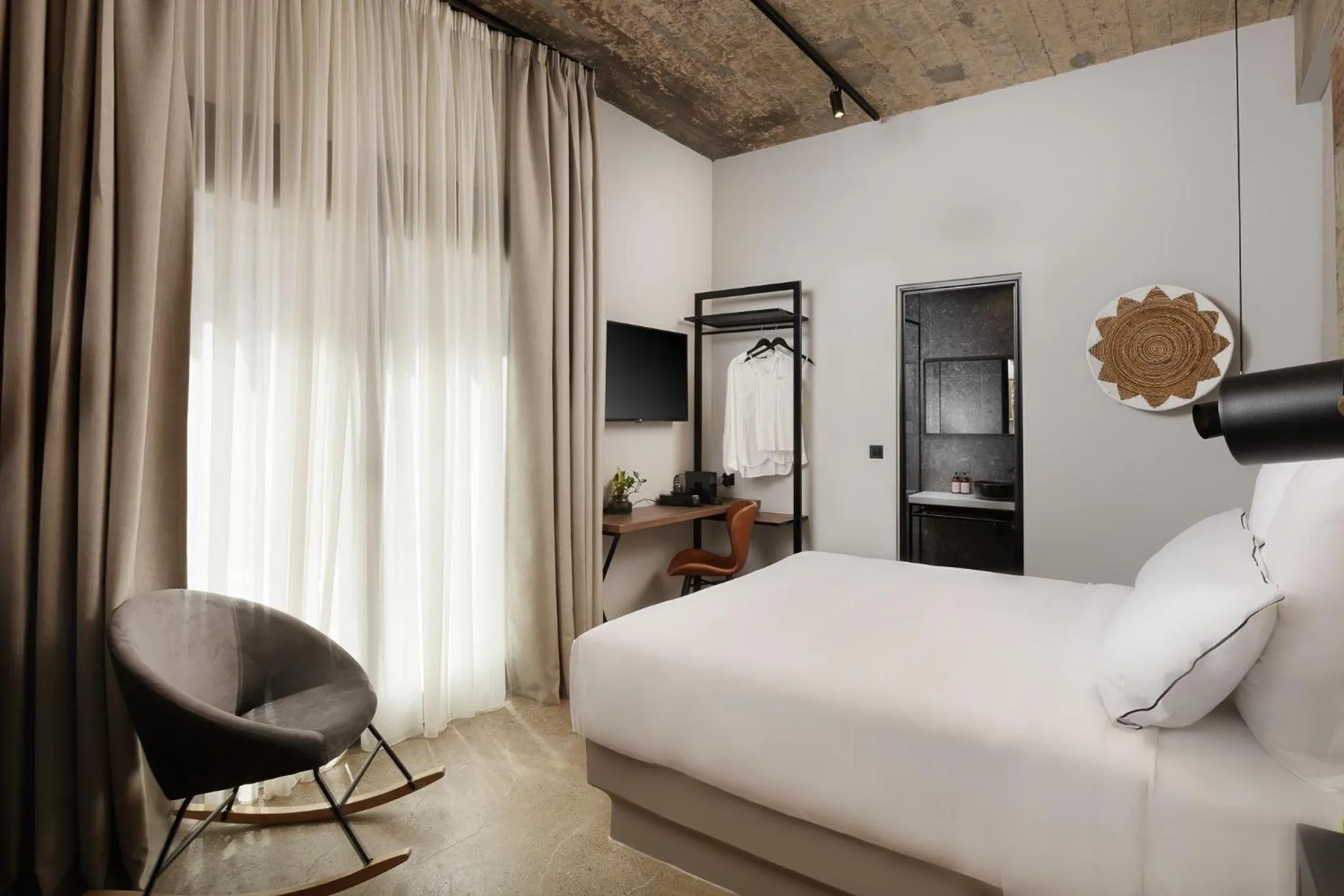 Bedroom, Bed in Brown Spices Psiri, a member of Brown Hotels