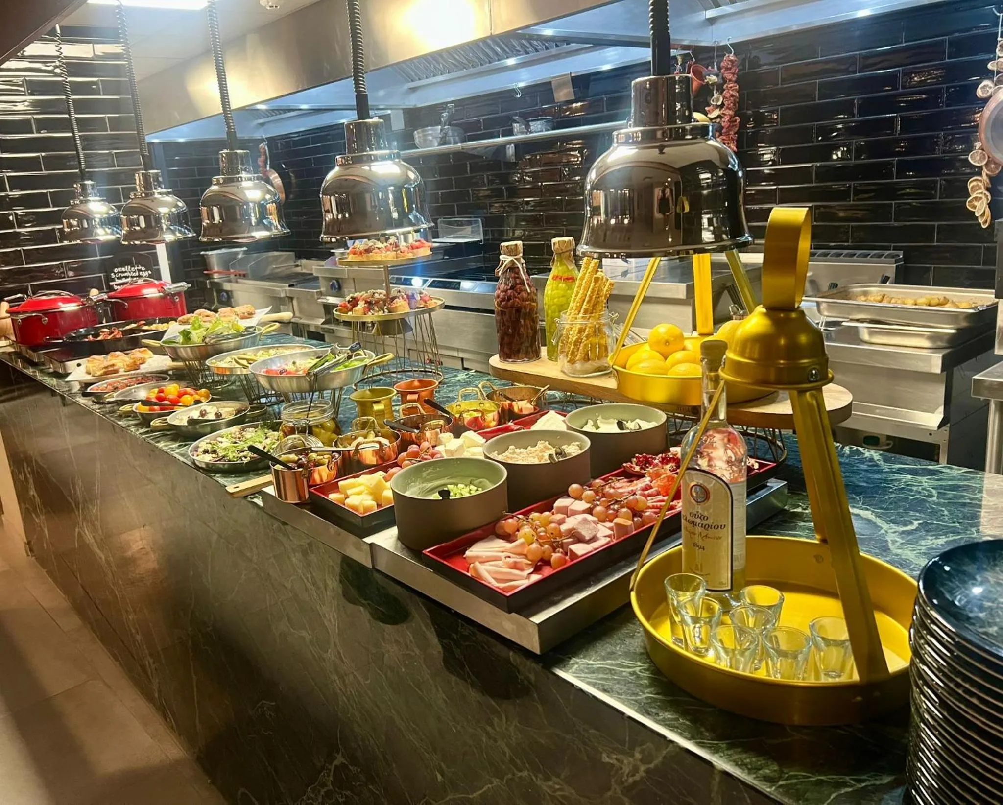 Buffet breakfast in Brown Spices Psiri, a member of Brown Hotels