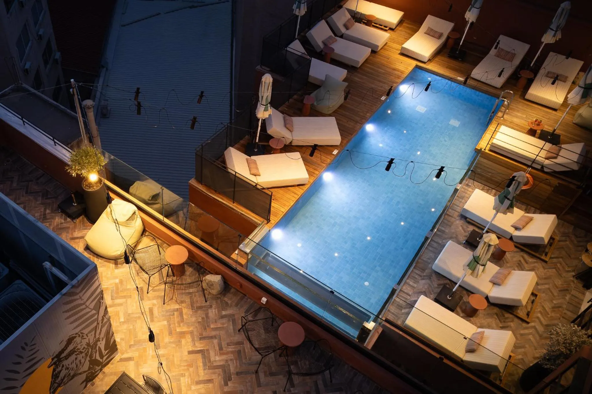 Swimming pool in Brown Spices Psiri, a member of Brown Hotels