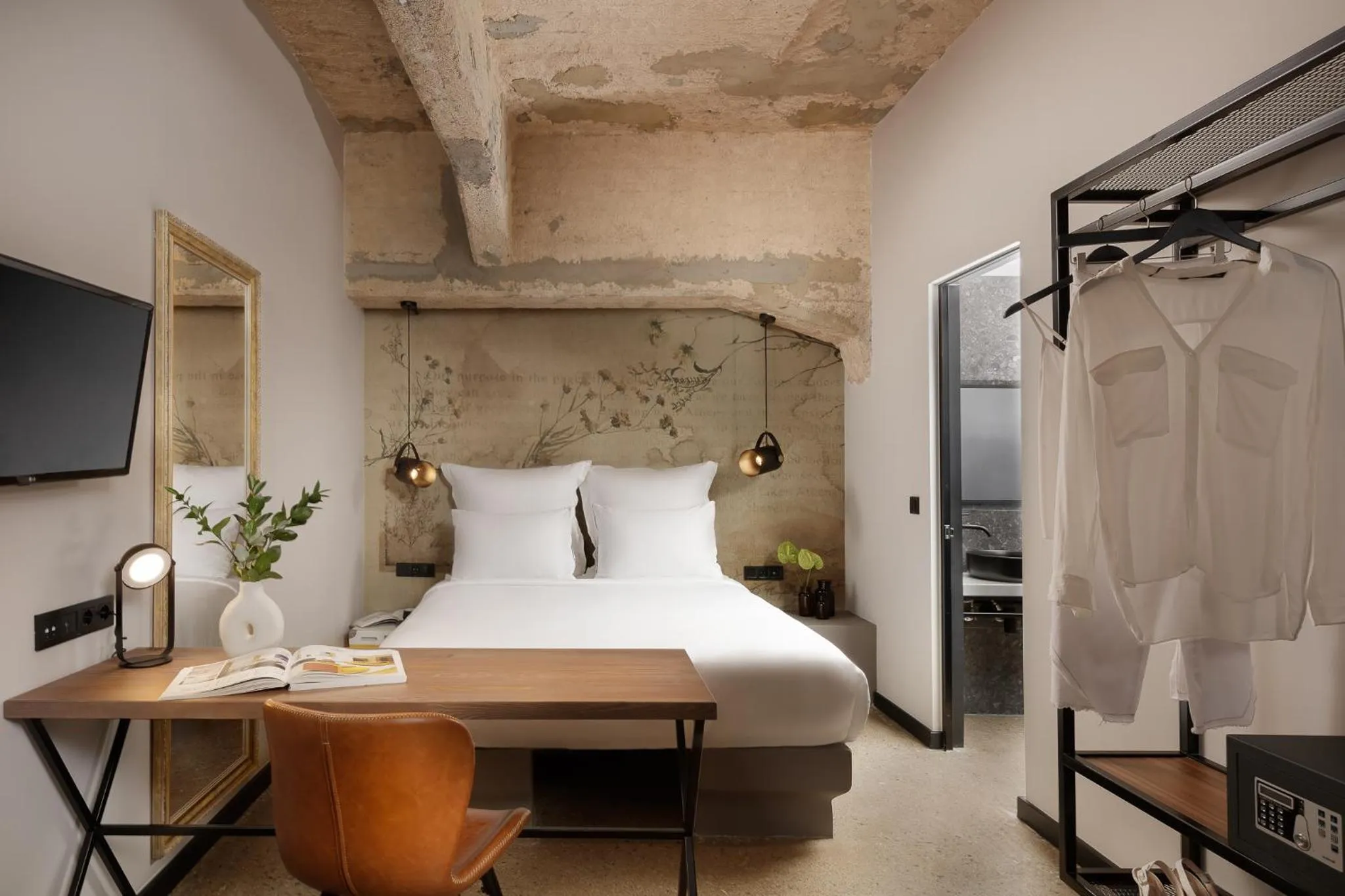 Photo of the whole room, Bed in Brown Spices Psiri, a member of Brown Hotels