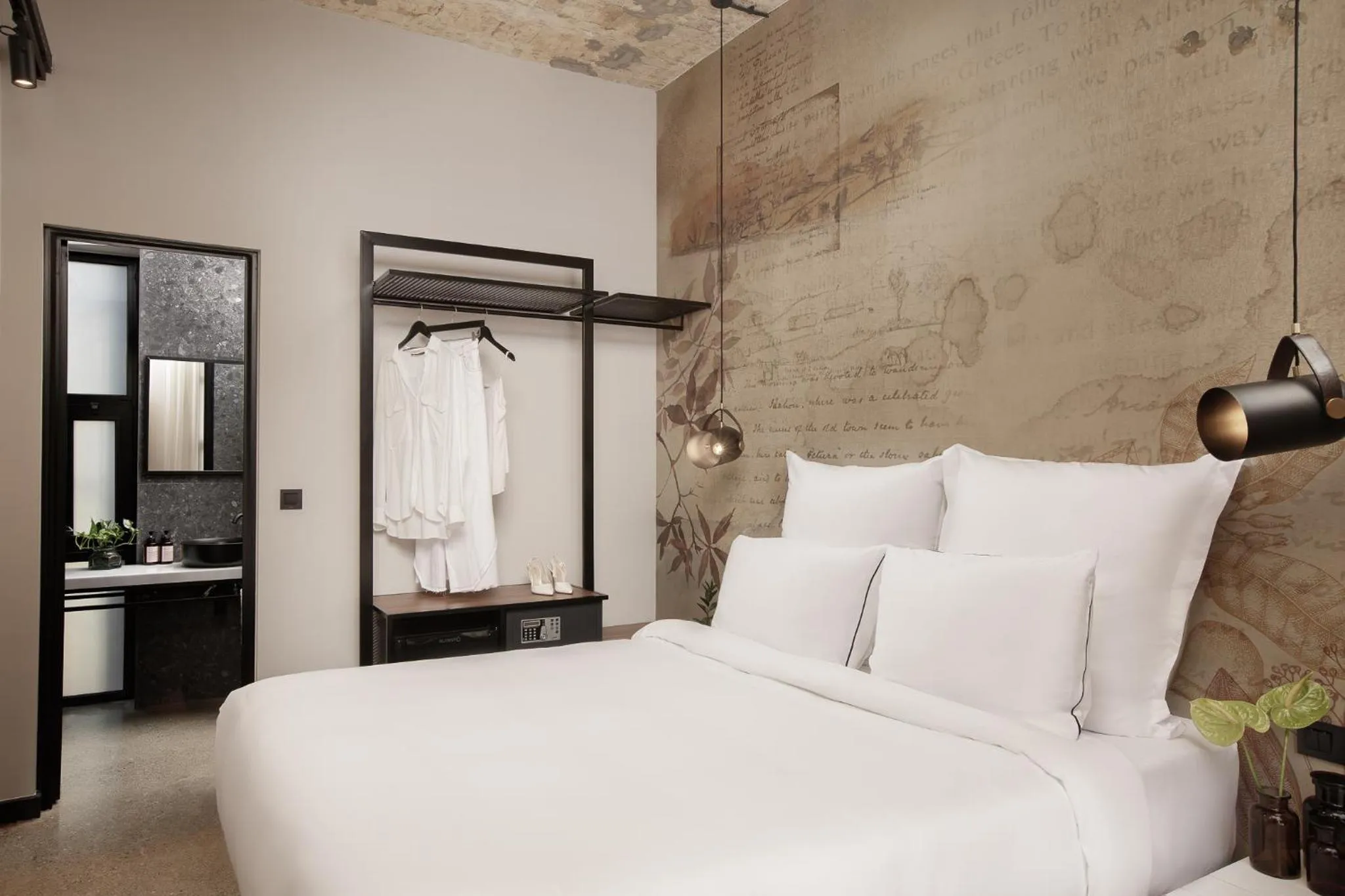 Bedroom, Bed in Brown Spices Psiri, a member of Brown Hotels