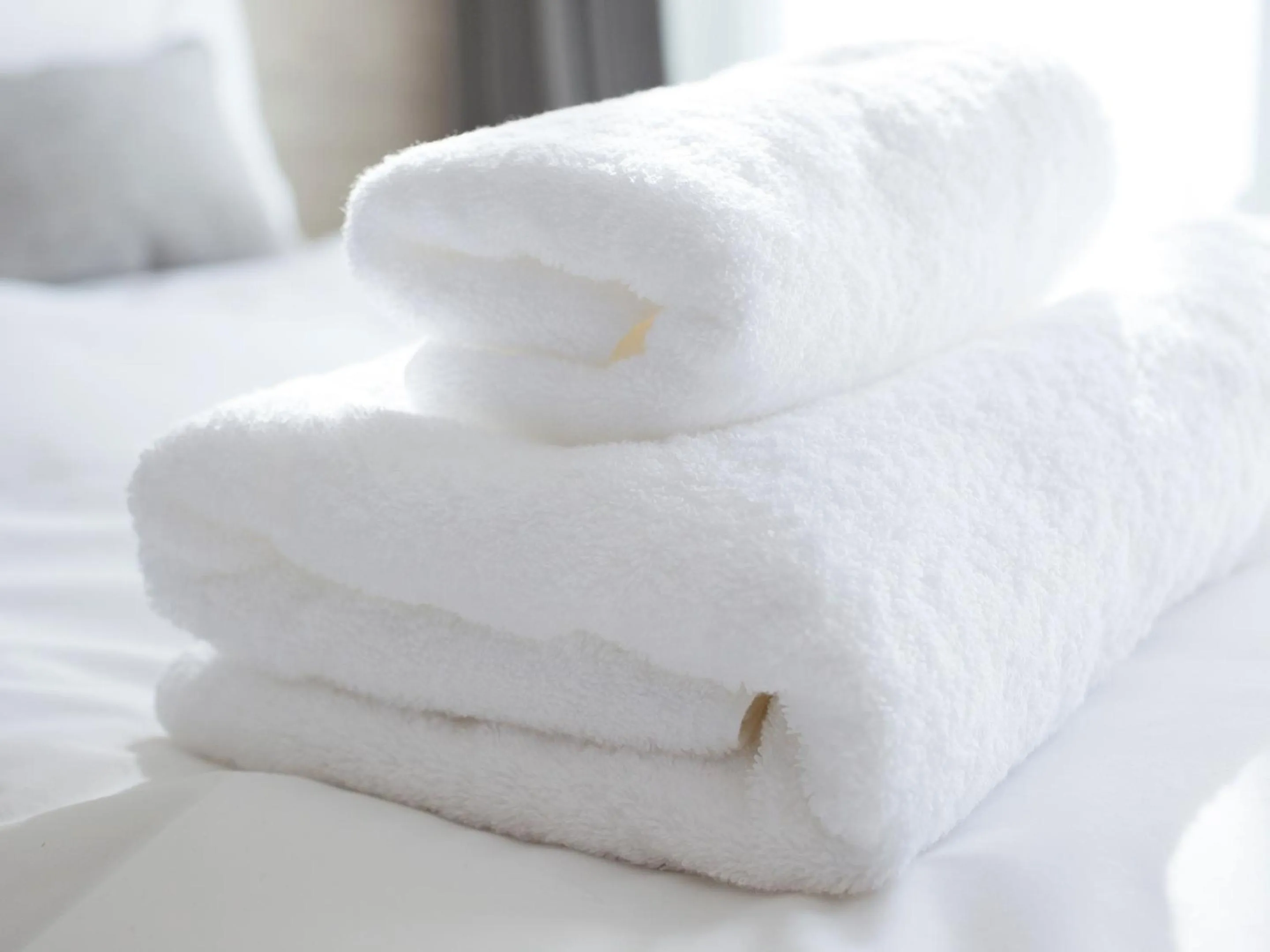 Photo of the whole room, Bed in HOTEL THE LEBEN OSAKA