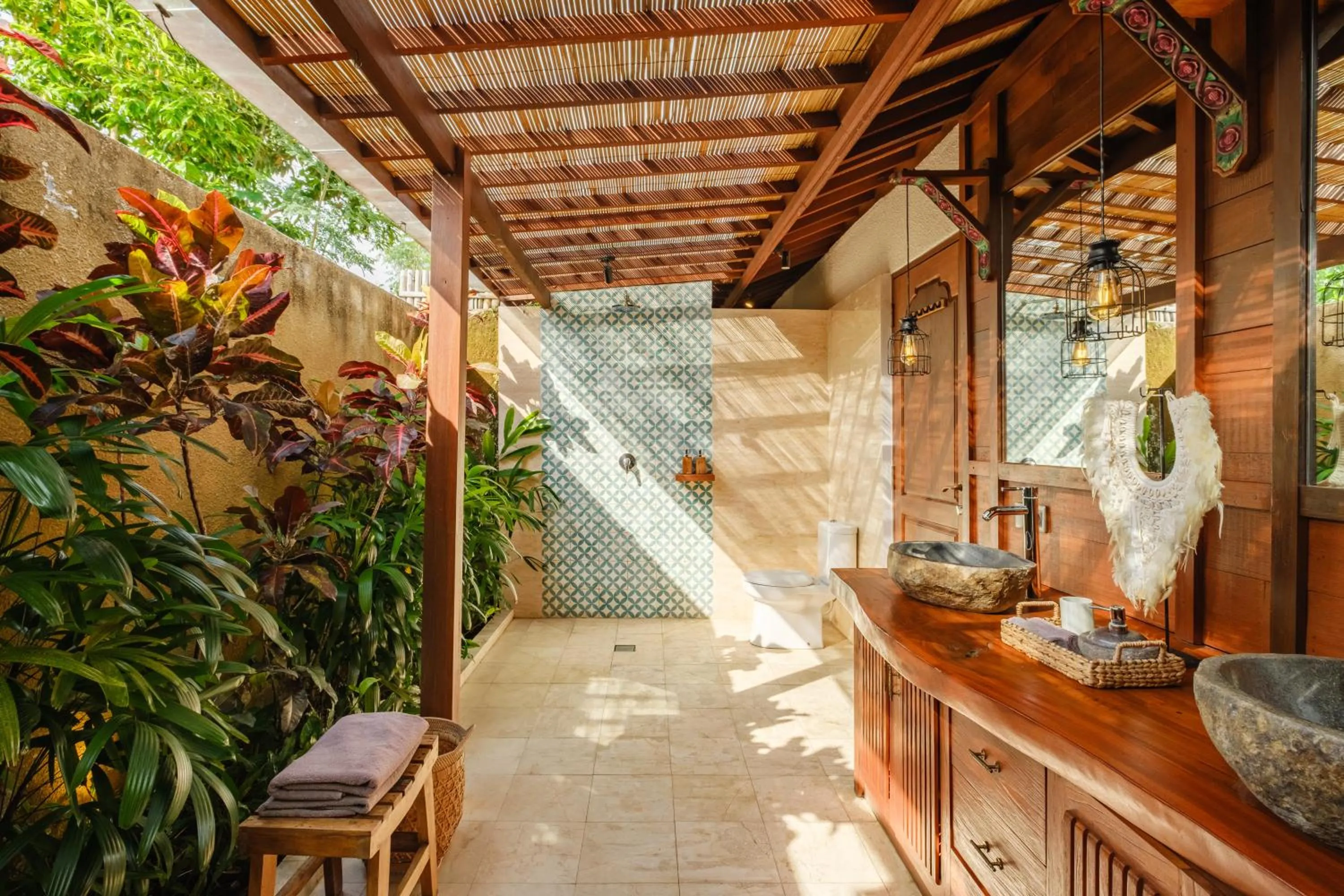 Shower in Villa Asrava Ubud
