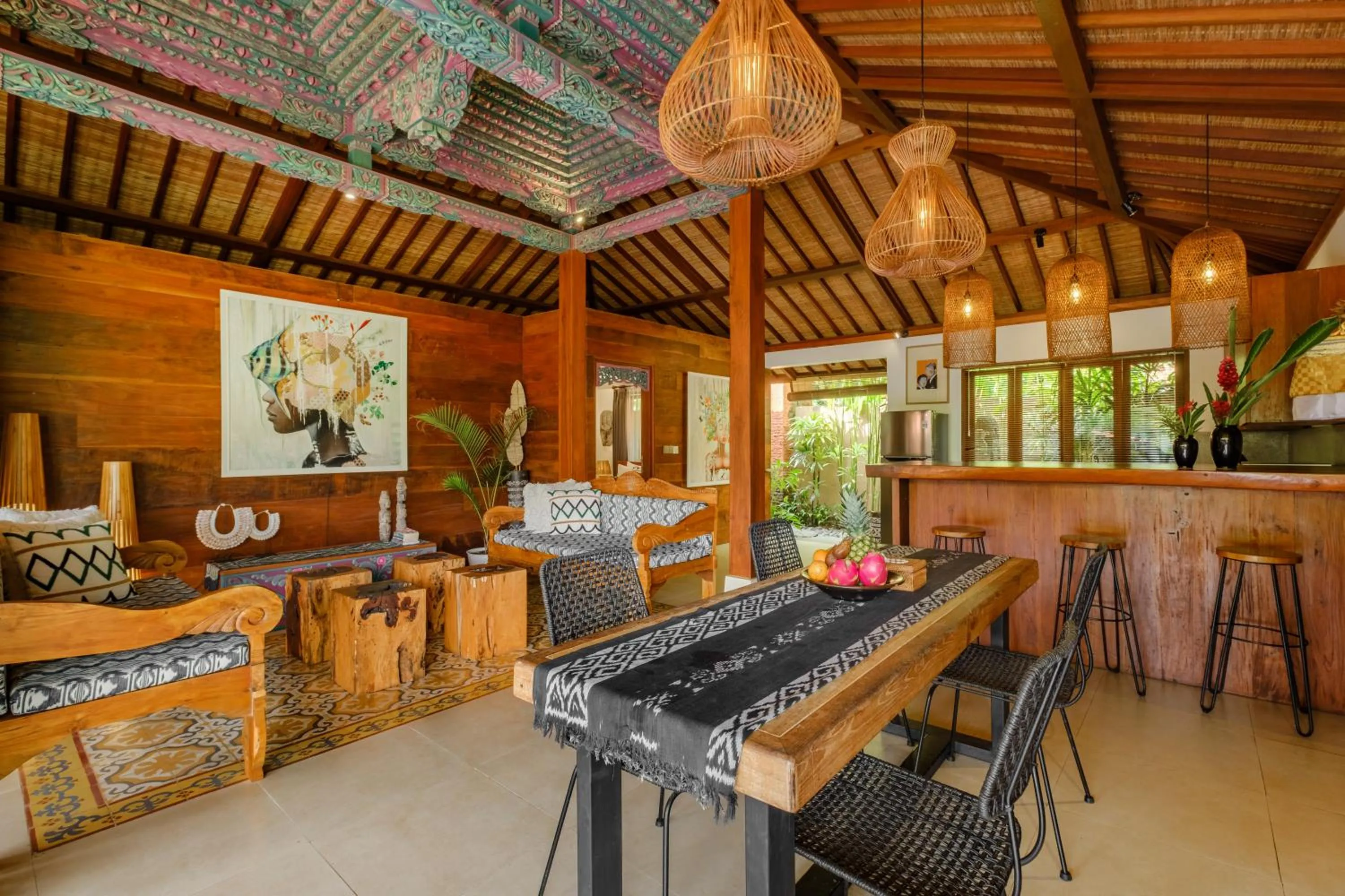 Property building in Villa Asrava Ubud