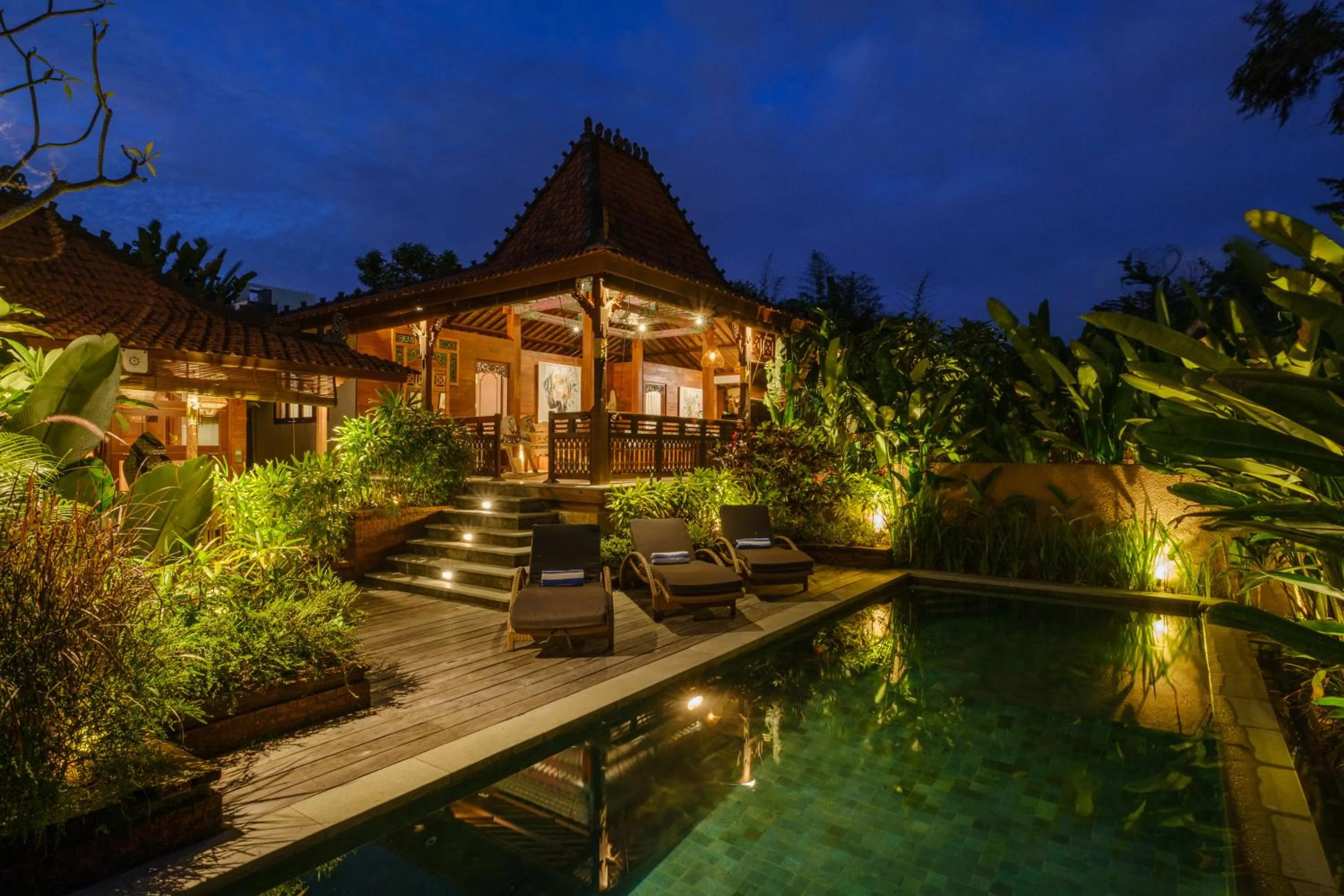 Property building in Villa Asrava Ubud
