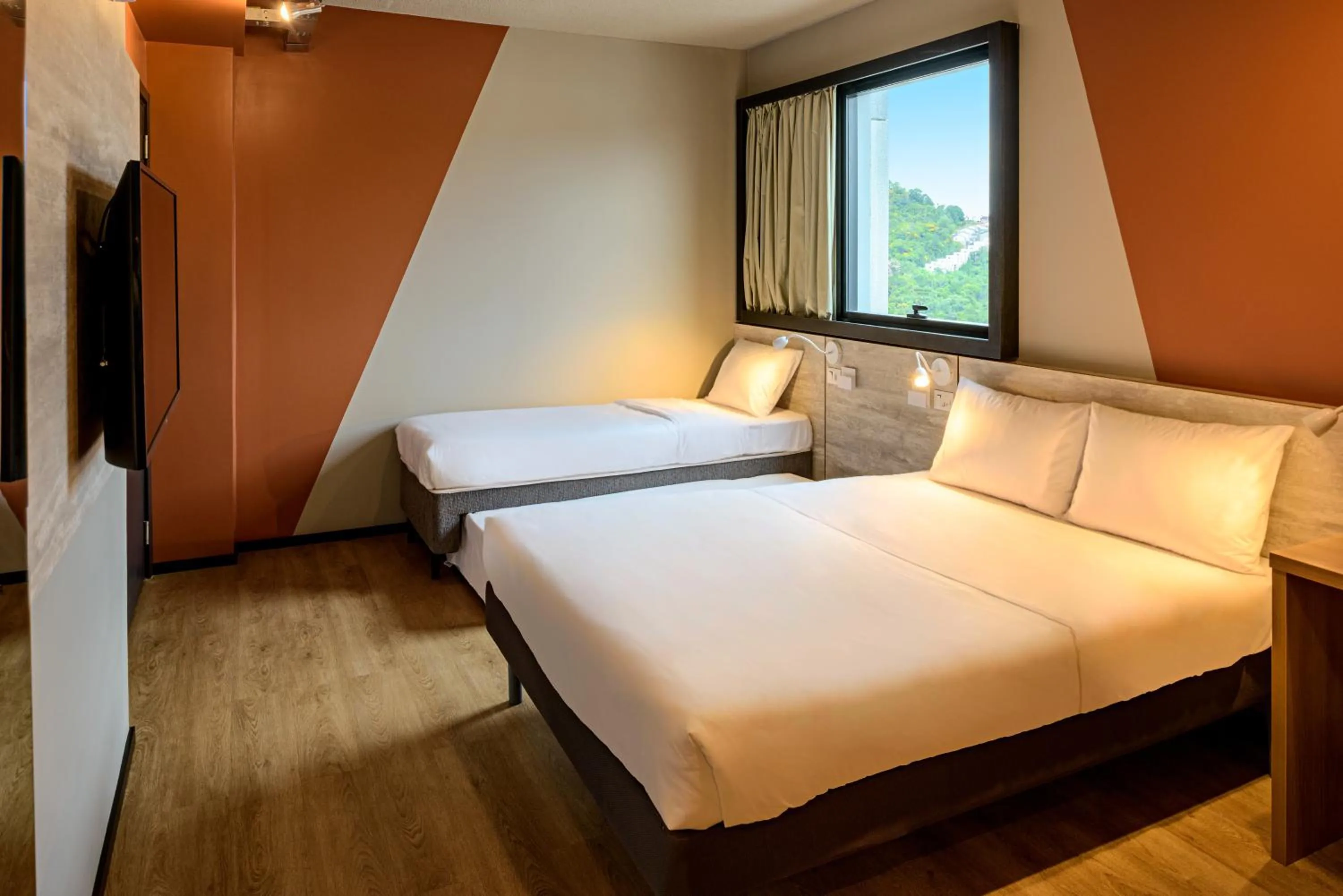Bed in Ibis Budget Balneario Camboriu