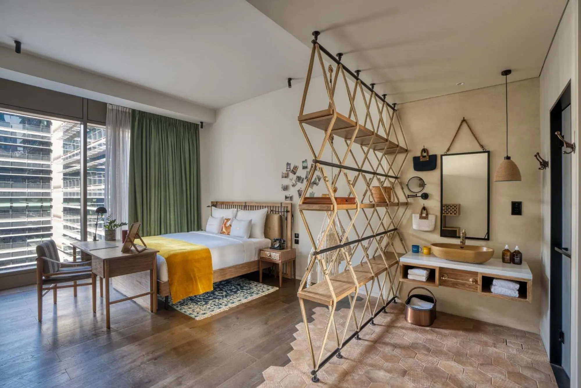 Bedroom, Bed in 25hours Hotel Dubai One Central