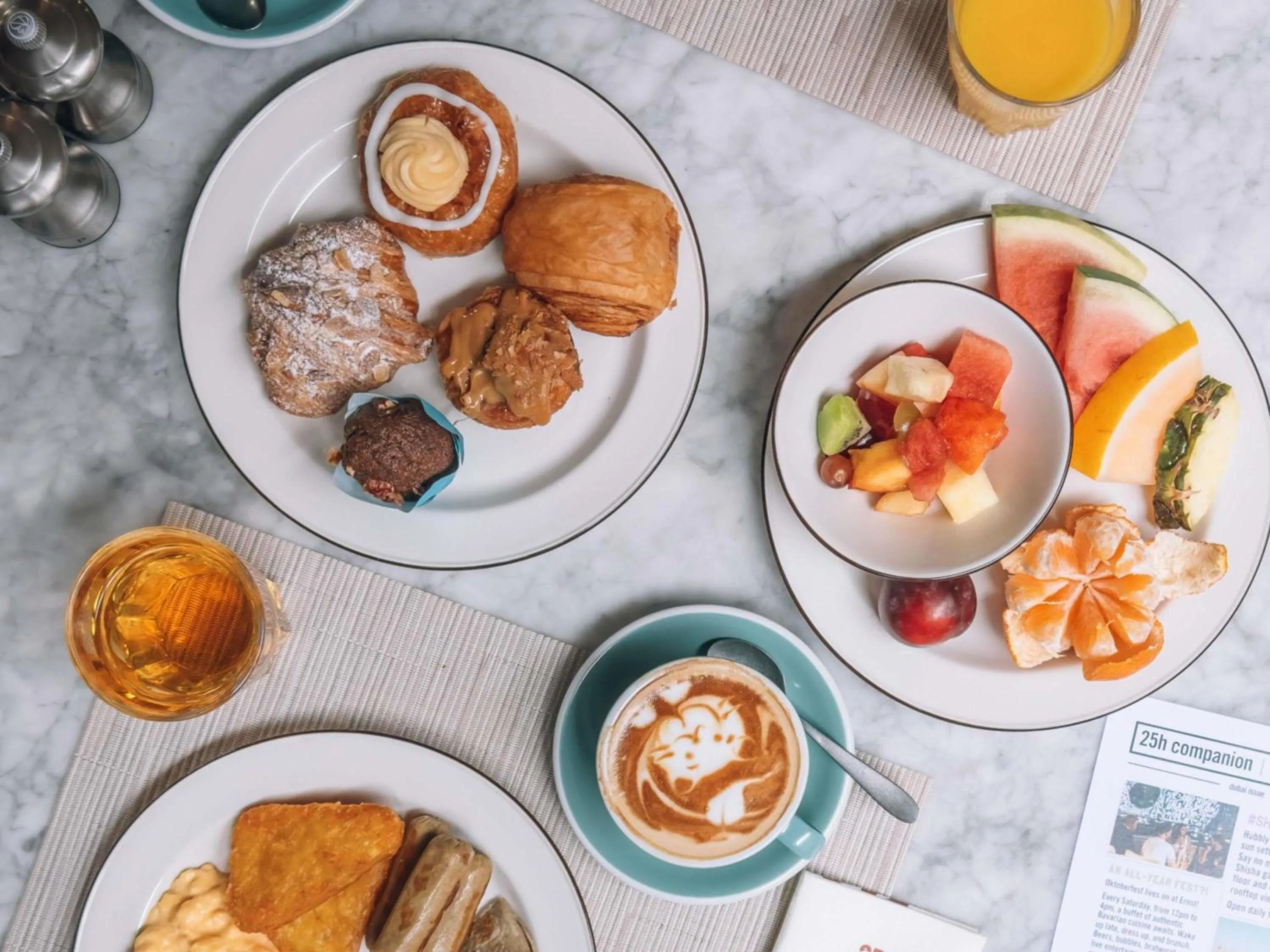 Breakfast in 25hours Hotel Dubai One Central